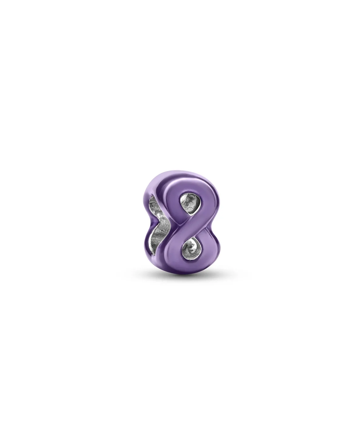 Sterling Silver Purple Infinity Mini Charm by Pandora