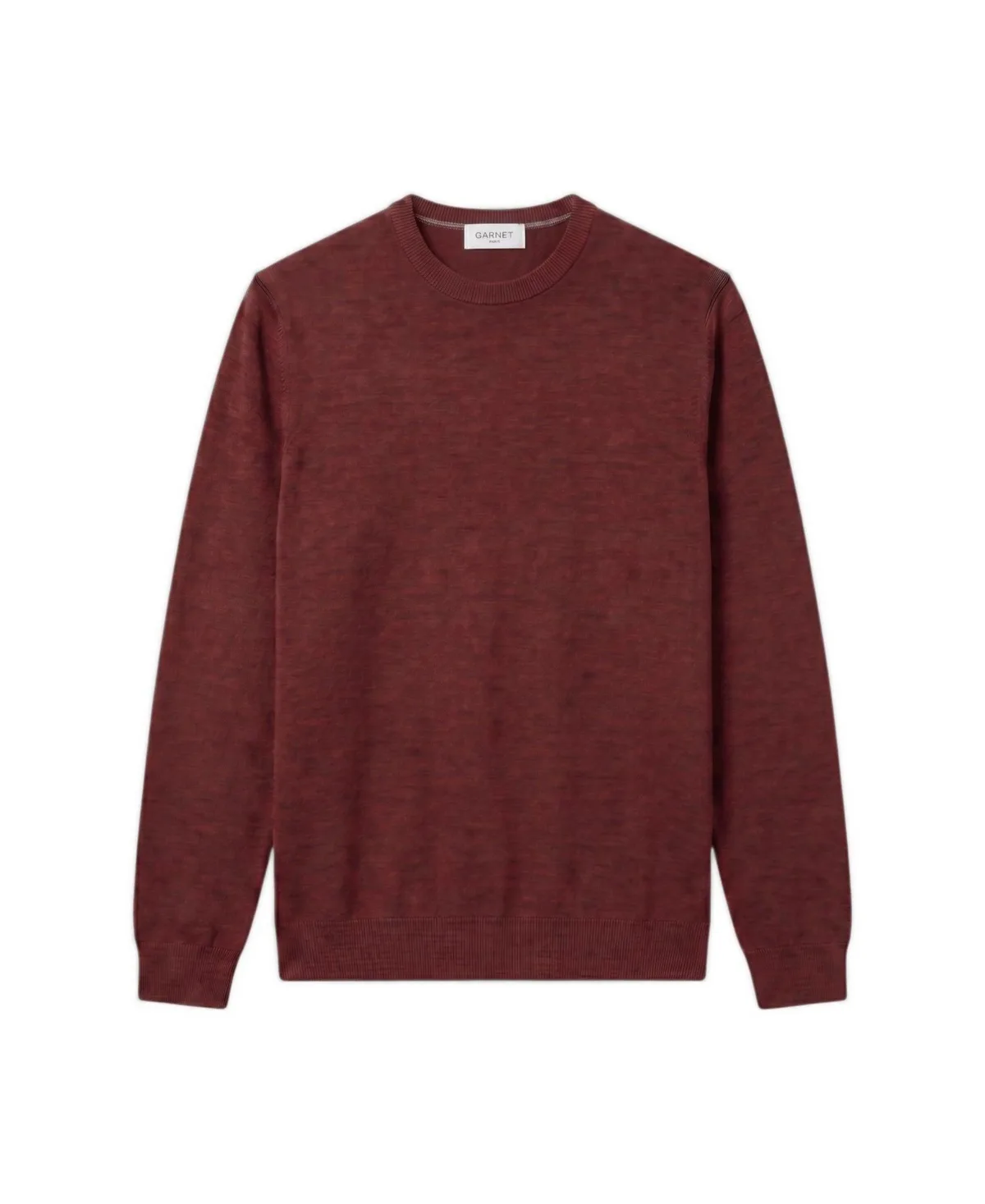 Merino Wool Crewneck Regular-Fit Sweater