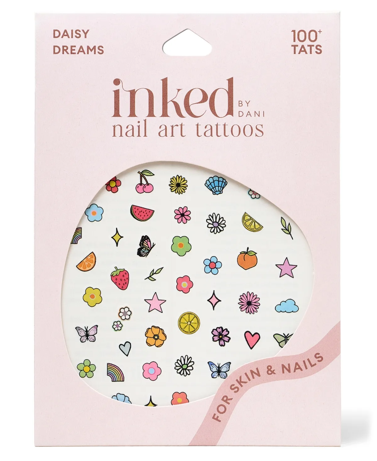 Daisy Dreams Nail Art Tattoos by Inked by Dani