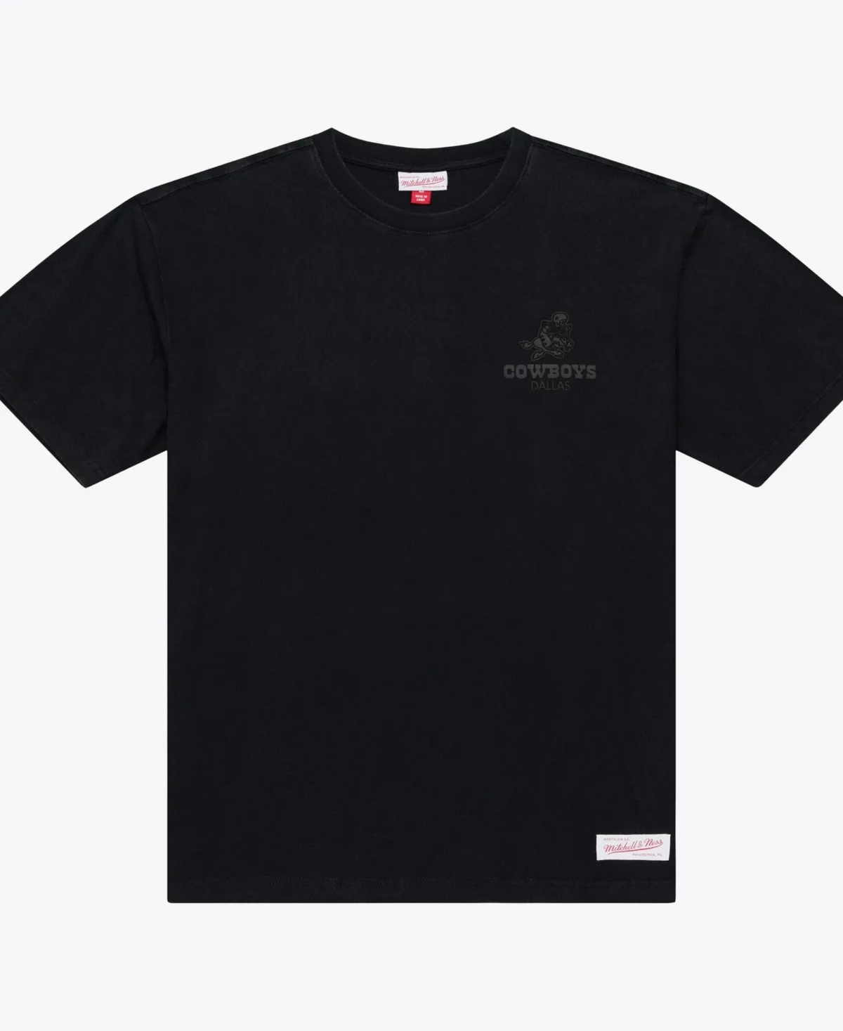 Dallas Cowboys Core Essentials Micro Logo T-Shirt by Mitchell & Ness