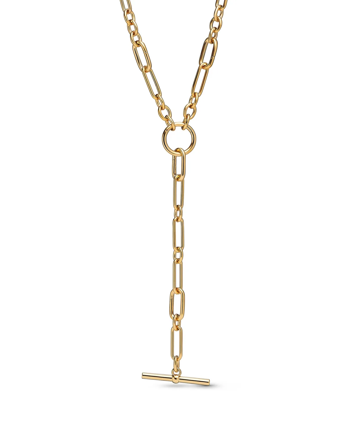 Gold-Tone Link Chain Y-Necklace by Pandora