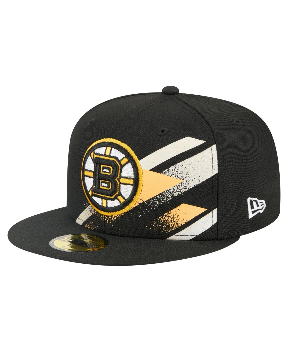 Boston Bruins Faded Lines 59FIFTY Fitted Hat by New Era