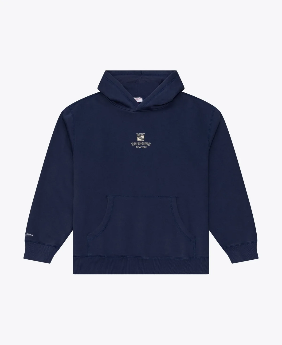 New York Rangers Core Essentials Relaxed-Fit Screen-Printed Hoodie