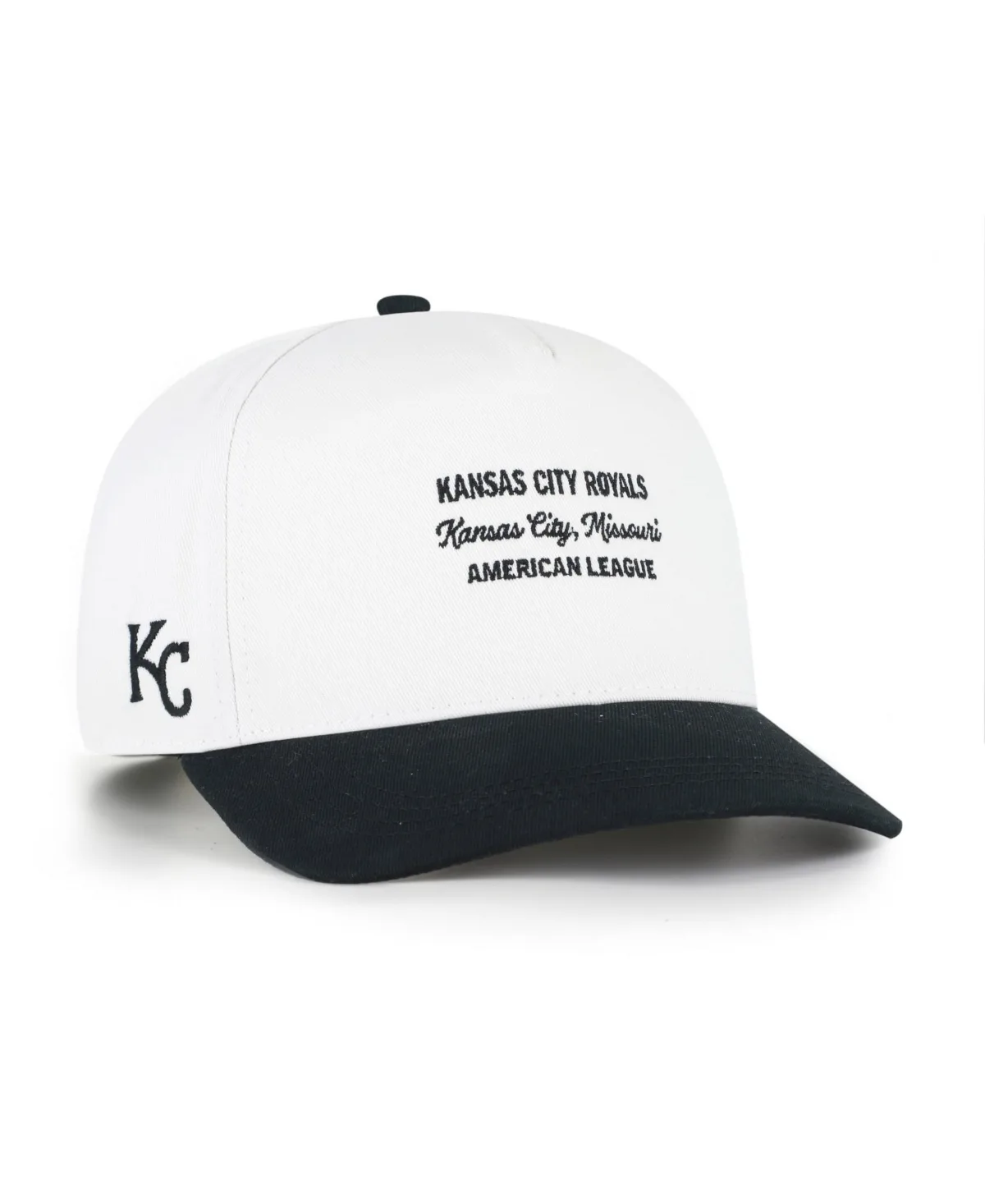 Kansas City Royals Two-Tone Adjustable Hitch Hat by 47 Brand
