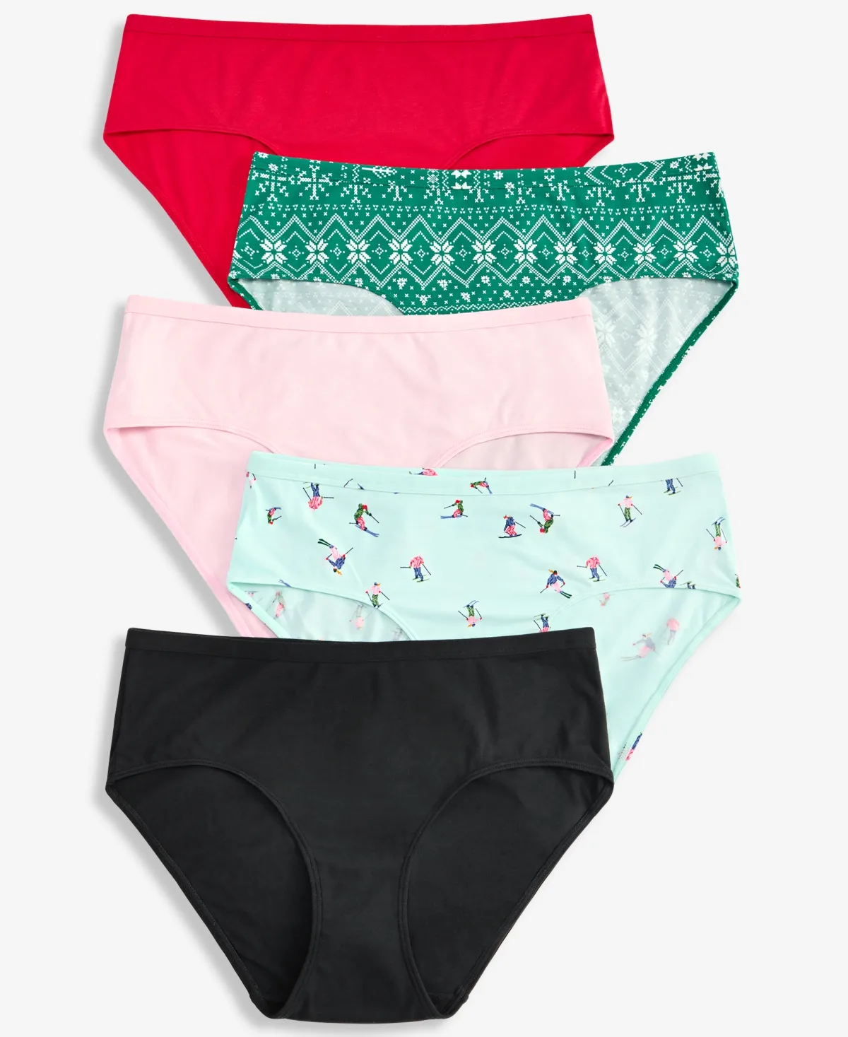Full Coverage Hipster Panty, 5-Pack by State of Day