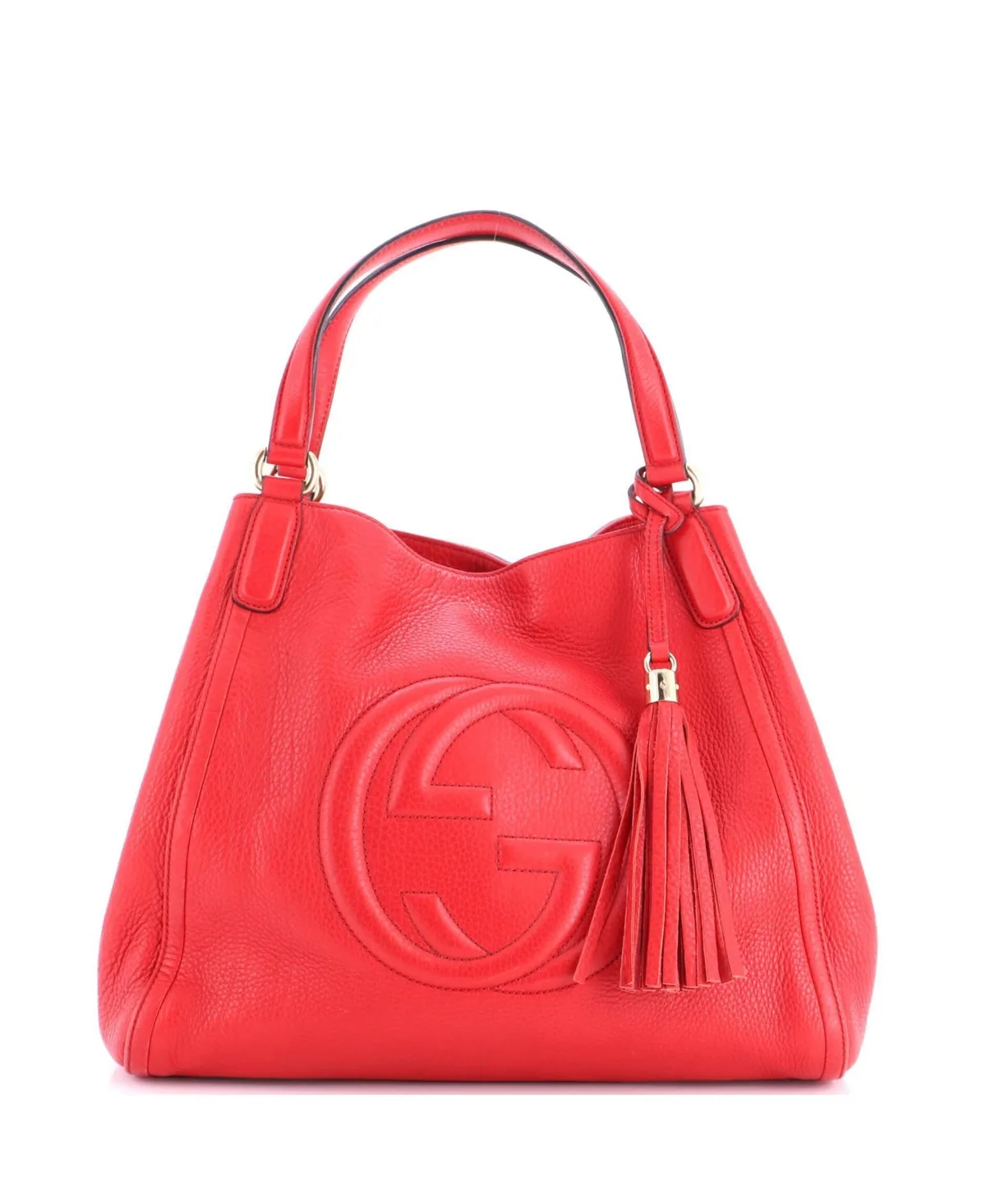 Pre-Owned Gucci Medium Soho Shoulder Bag Leather by Gucci