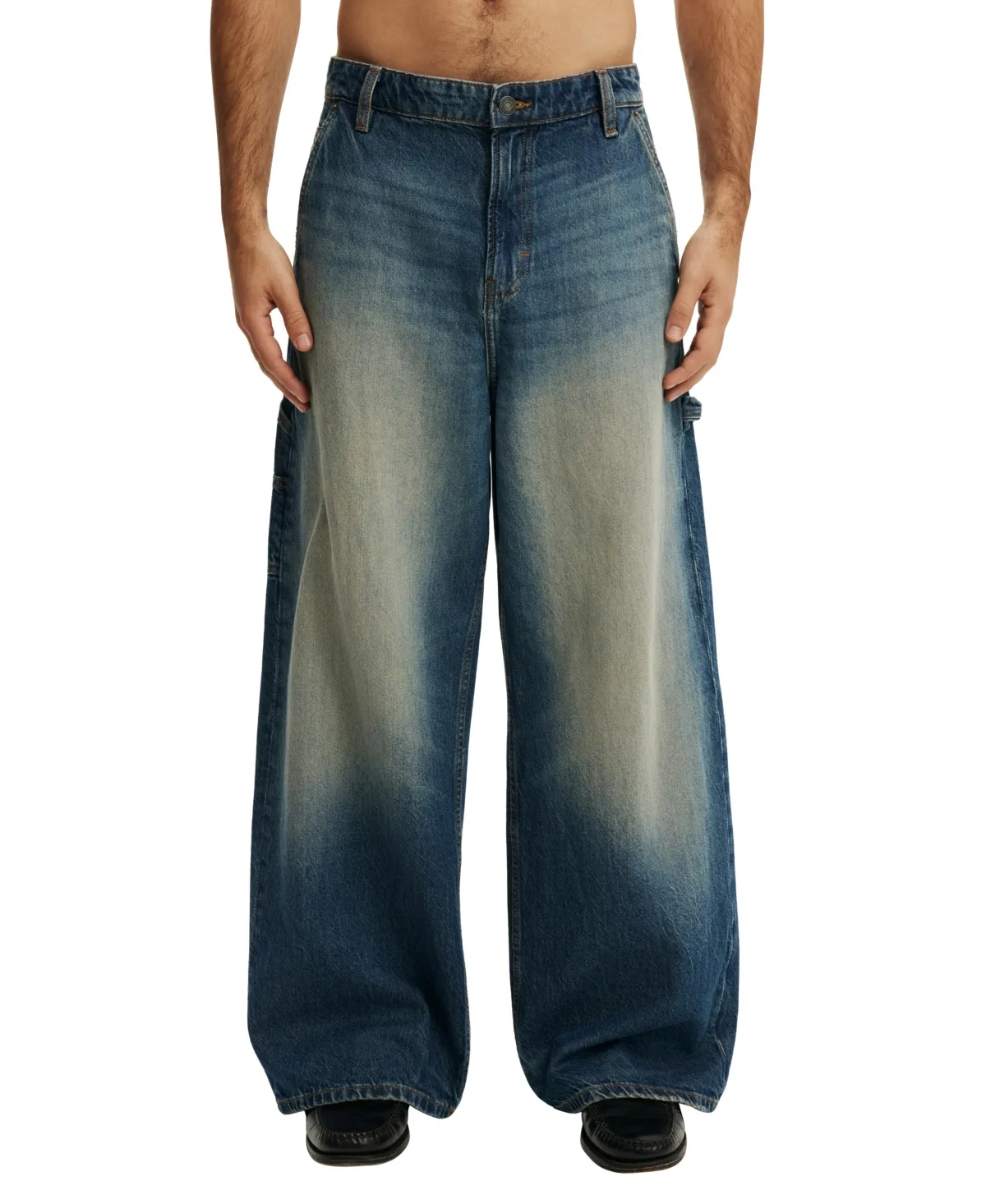 Ultra Baggy & Relaxed Fit Wide Leg Jeans by Cotton on