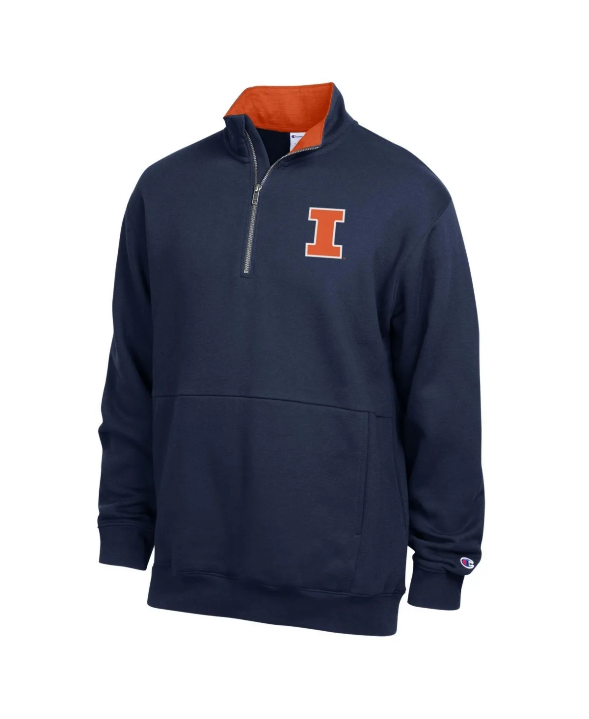 Illinois Fighting Illini Fleece Quarter-Zip Pullover by Champion