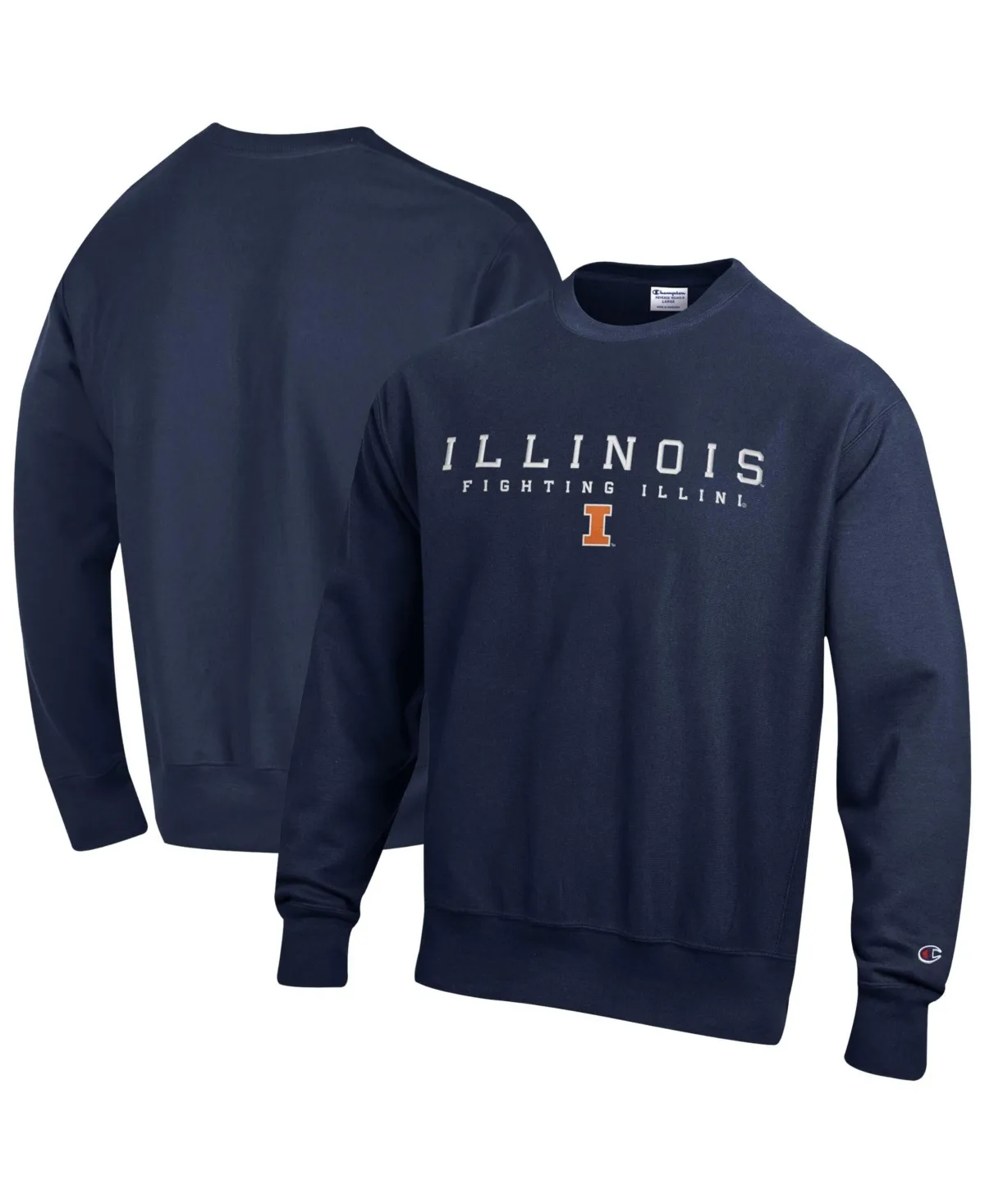 Illinois Fighting Illini Relentless Reverse Weave Sweatshirt by Champion