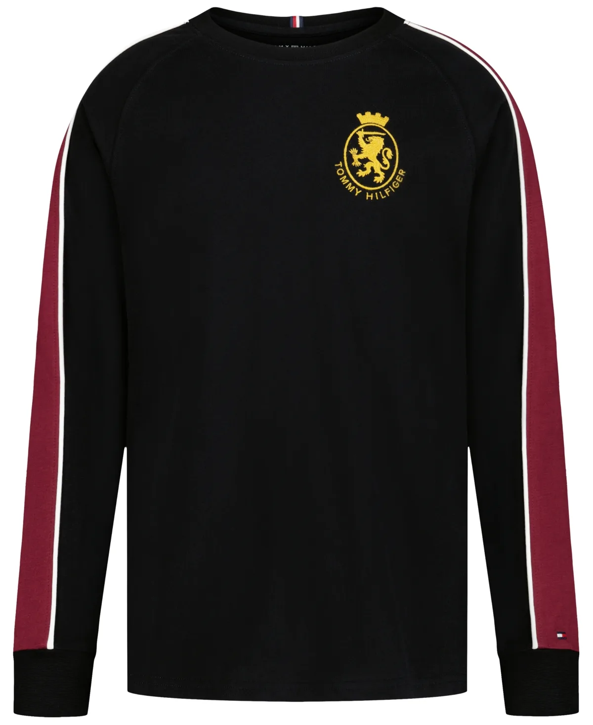 Griffin Lockup Long-Sleeve Raglan T-Shirt by Tommy Hilfiger