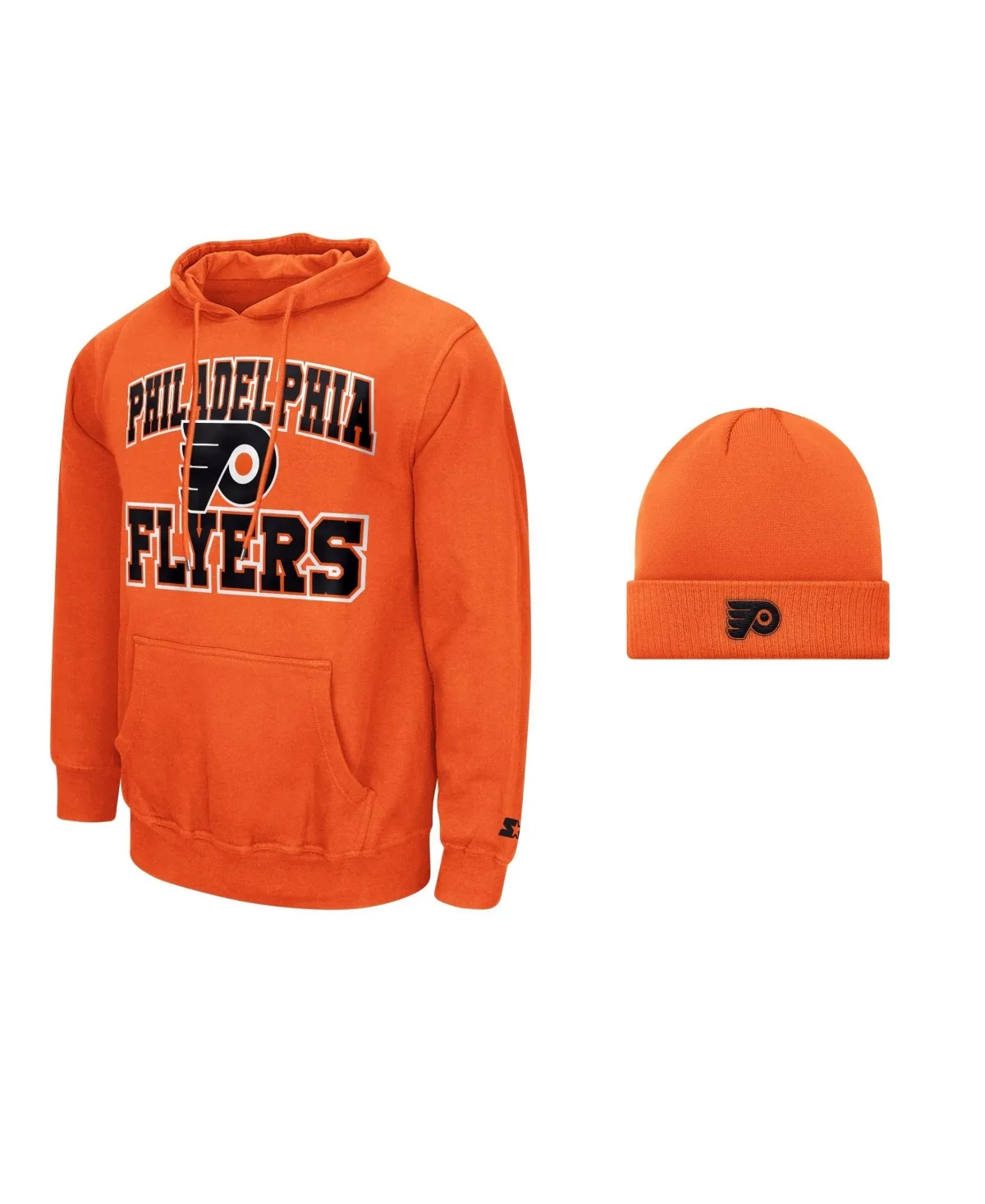 Philadelphia Flyers Graphic Hoodie and Knit Hat, 2-Piece Set by Starter