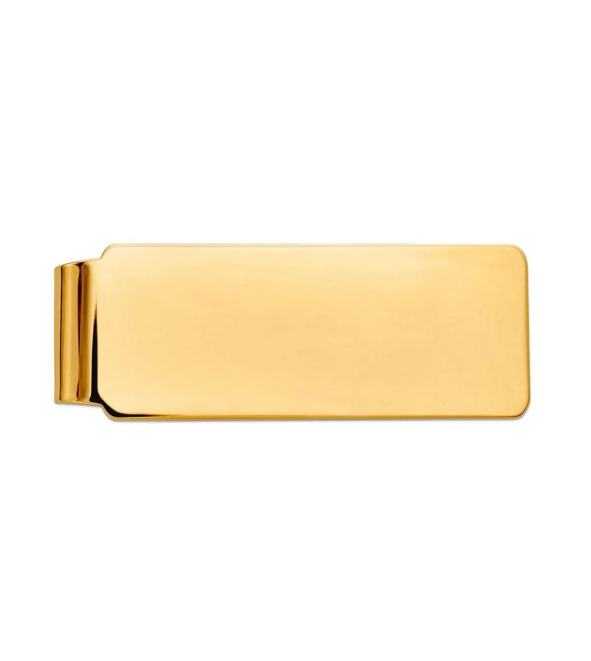 Polished Engravable Money Clip by Curata