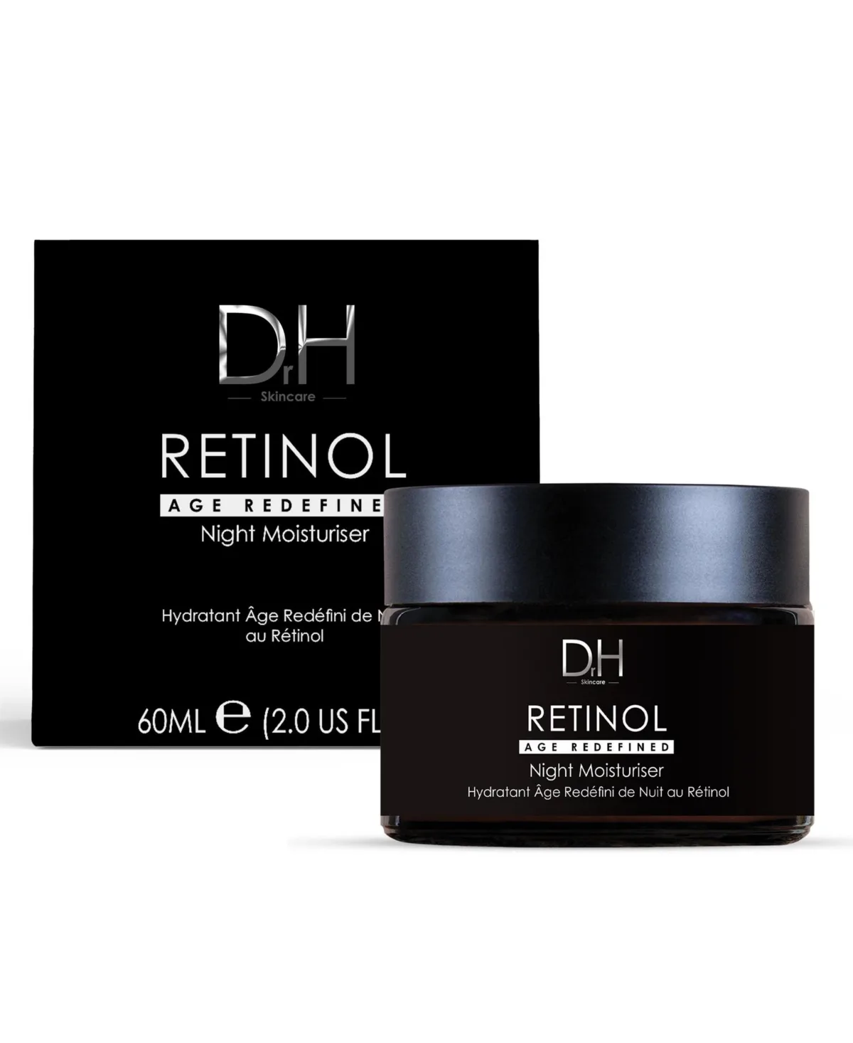 Retinol Anti-Aging Night Moisturizer 60ml by Dr H