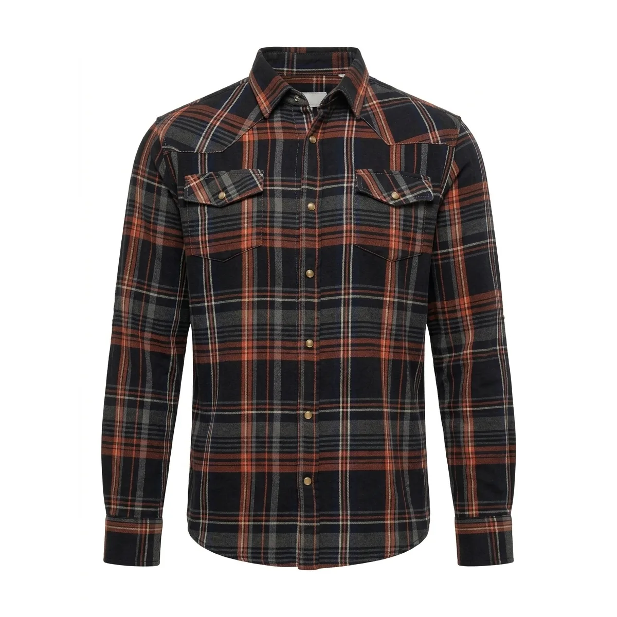 Garnet Cotton Denim Shirt by Garnet