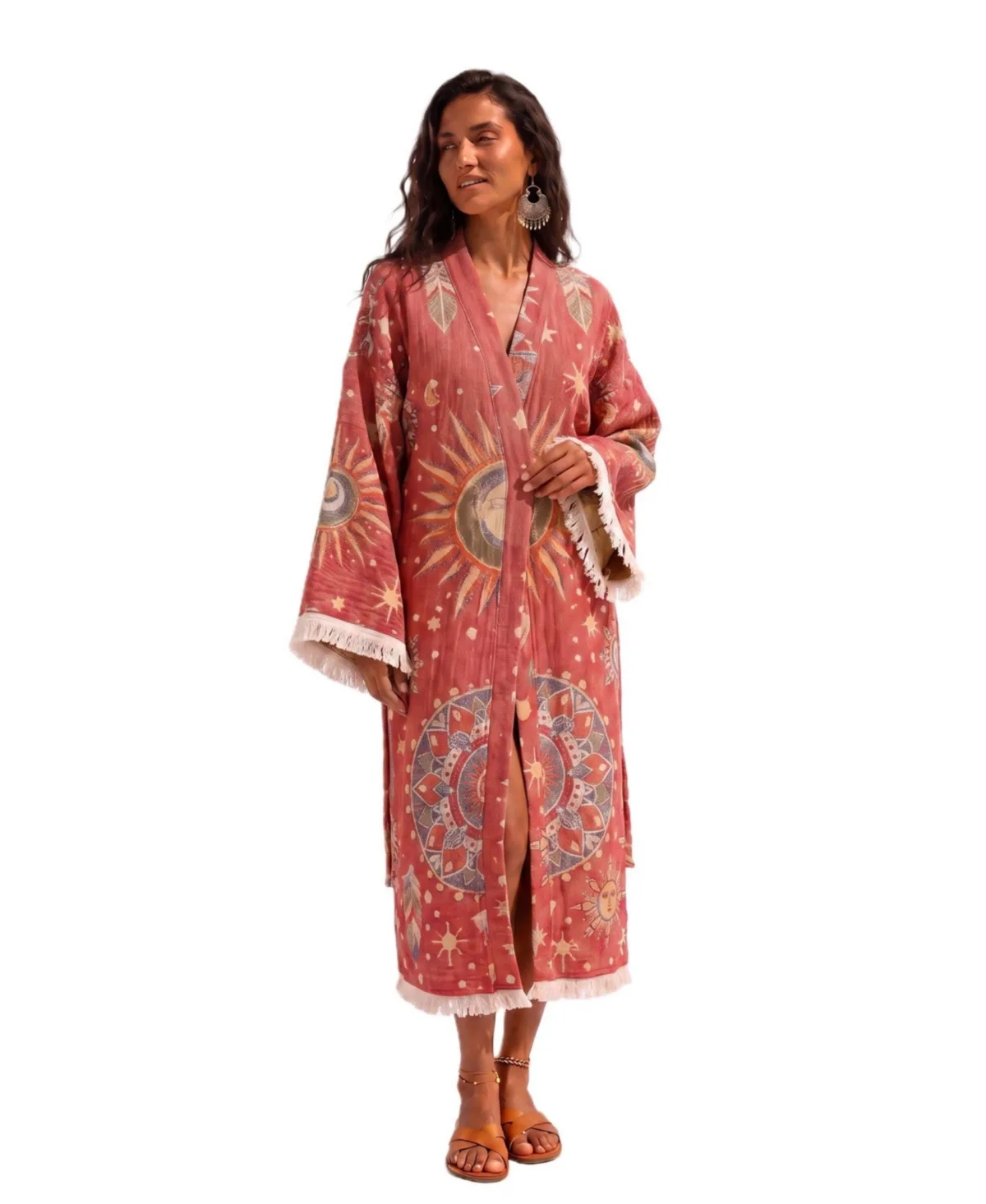 Nala Handwoven Jacquard Festival Robe by Tutunaki