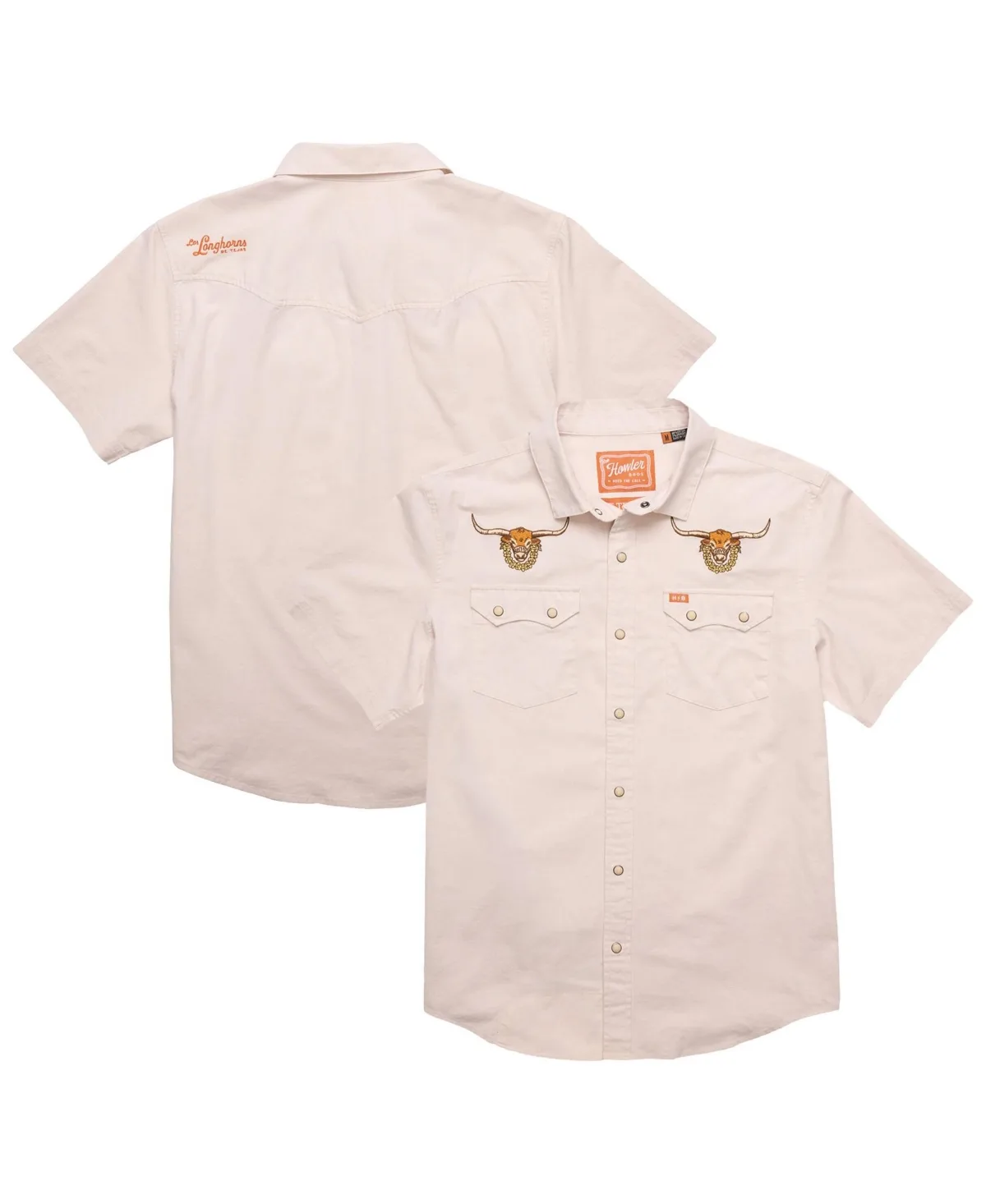 Texas Longhorns Crosscut Deluxe Button-Up Shirt by Howler Brothers