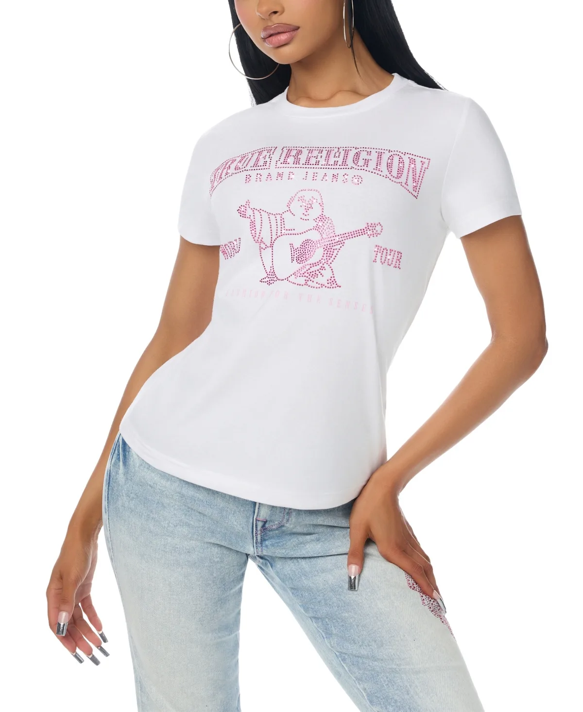 Short-Sleeve Graphic Cotton-Blend T-Shirt by True Religion