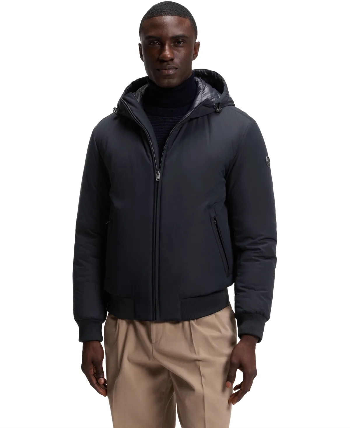 Boss by Hugo Boss C-Caniol Water-Repellent Padded Hooded Jacket by Hugo Boss