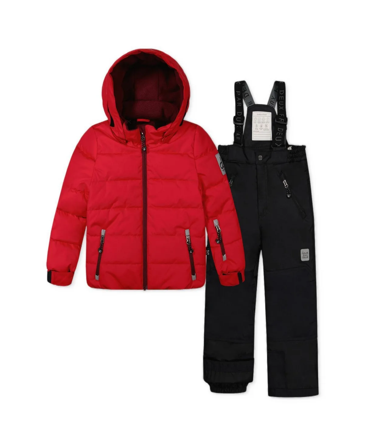 Play Hooded Adjustable Jacket and Pants, 2-Piece Set by Deux Par Deux