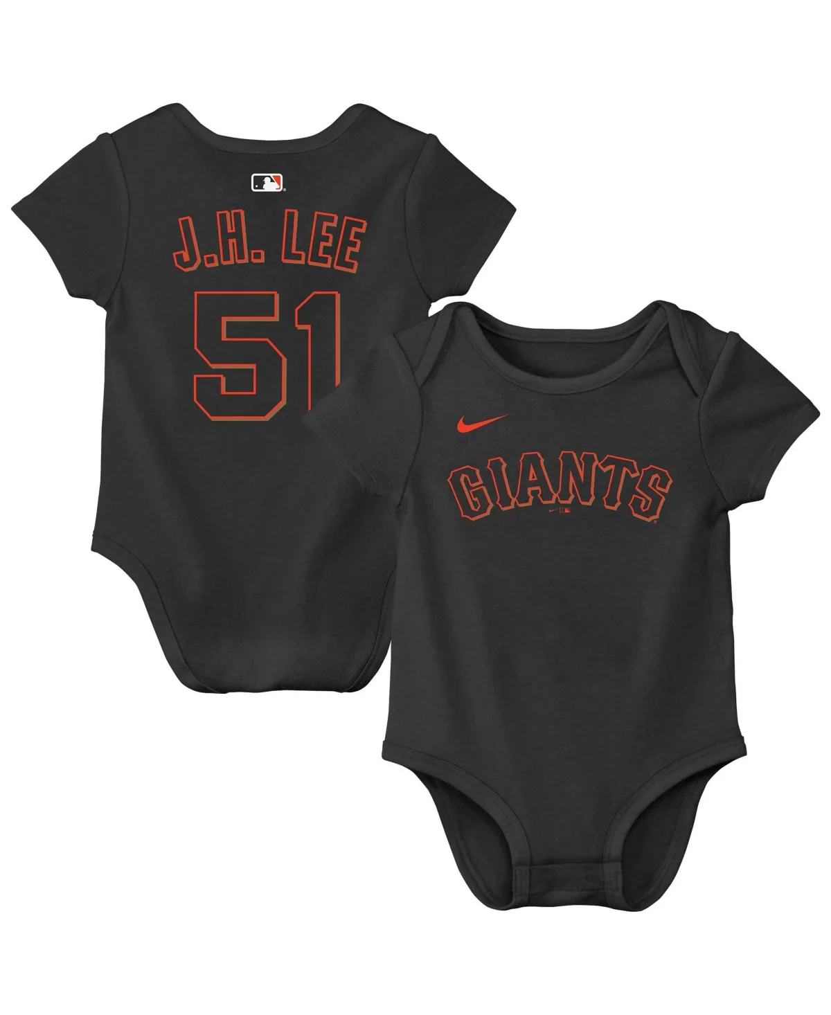 Jung Hoo Lee San Francisco Giants Name Number Bodysuit by Nike