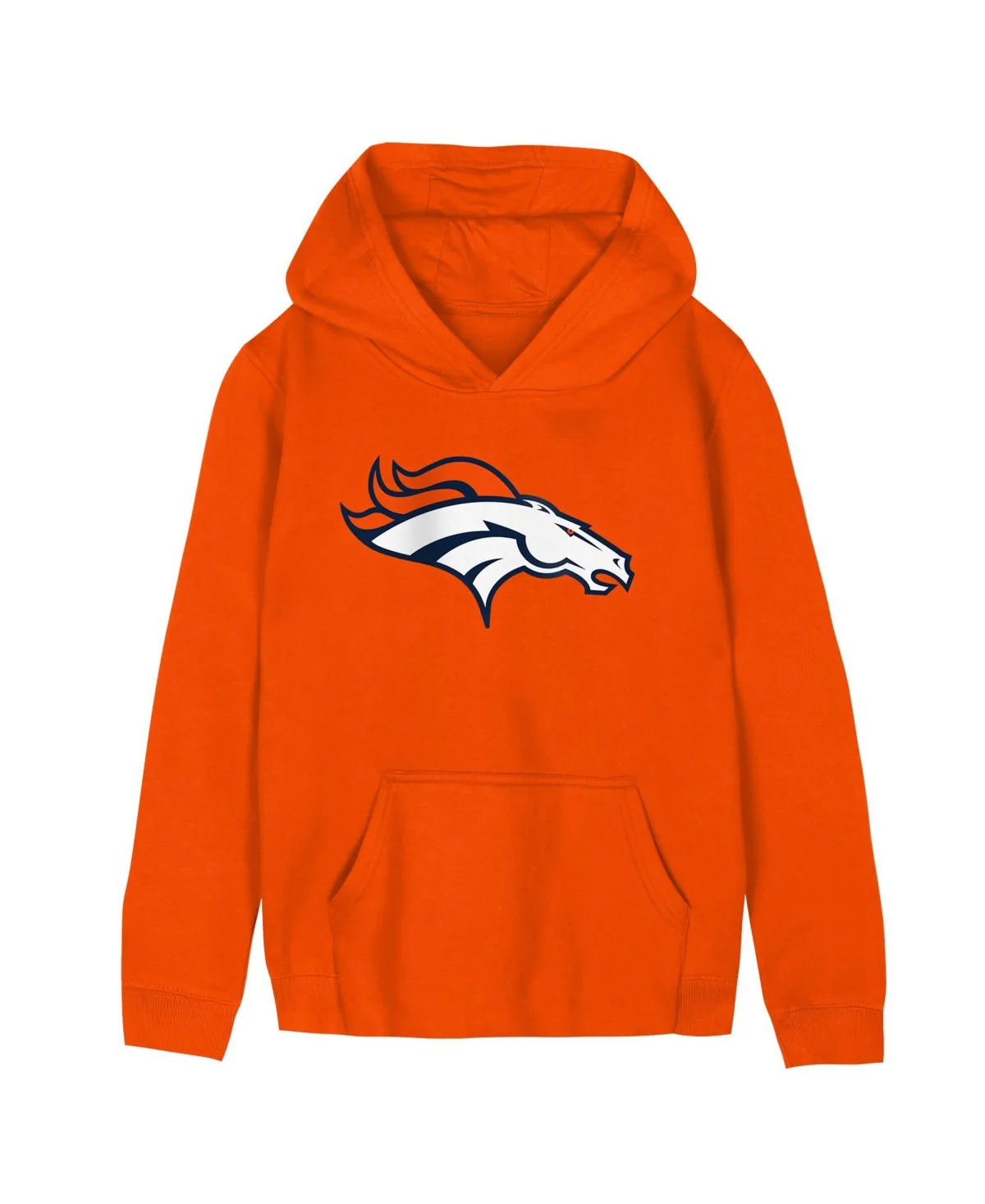 Denver Broncos Primary Logo Fleece Hoodie by Outerstuff