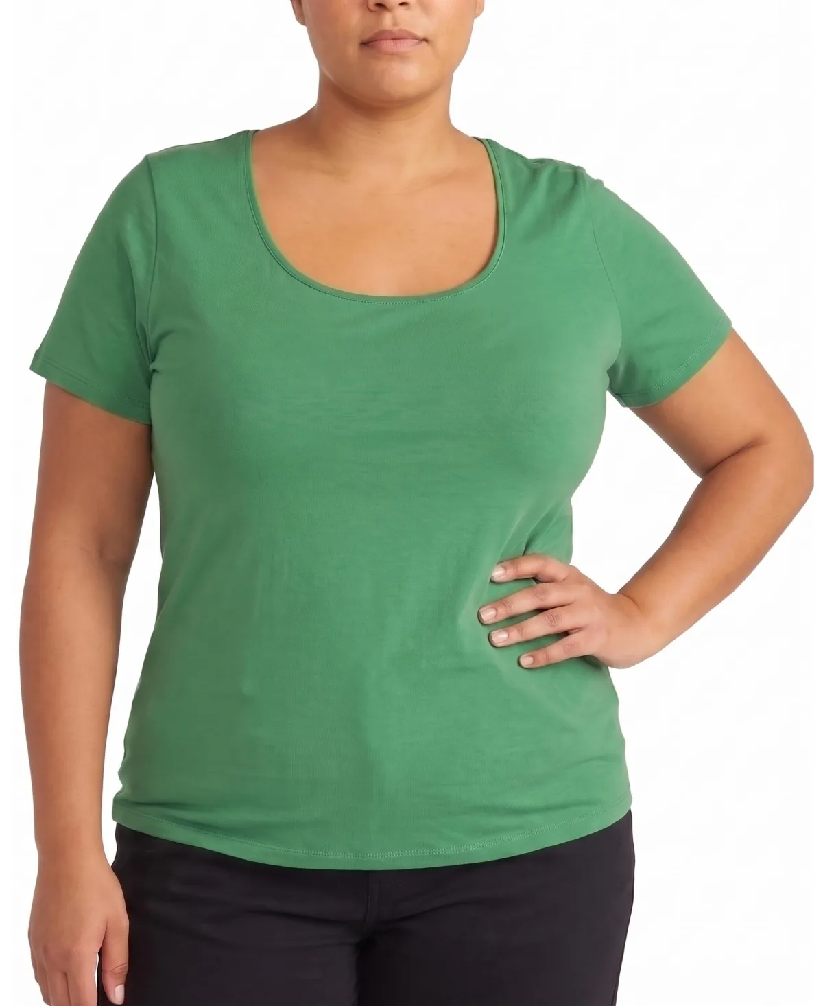Scoop Neck Tee by Universal Standard
