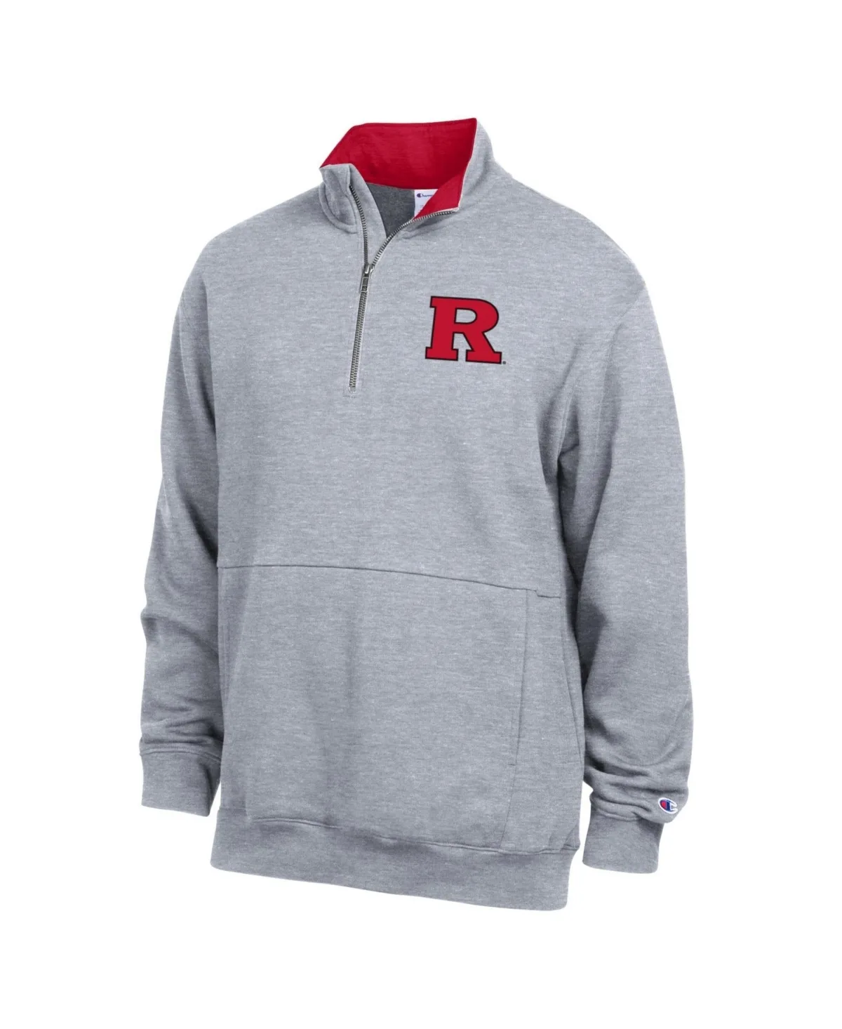 Rutgers Scarlet Knights Fleece Quarter-Zip Pullover by Champion