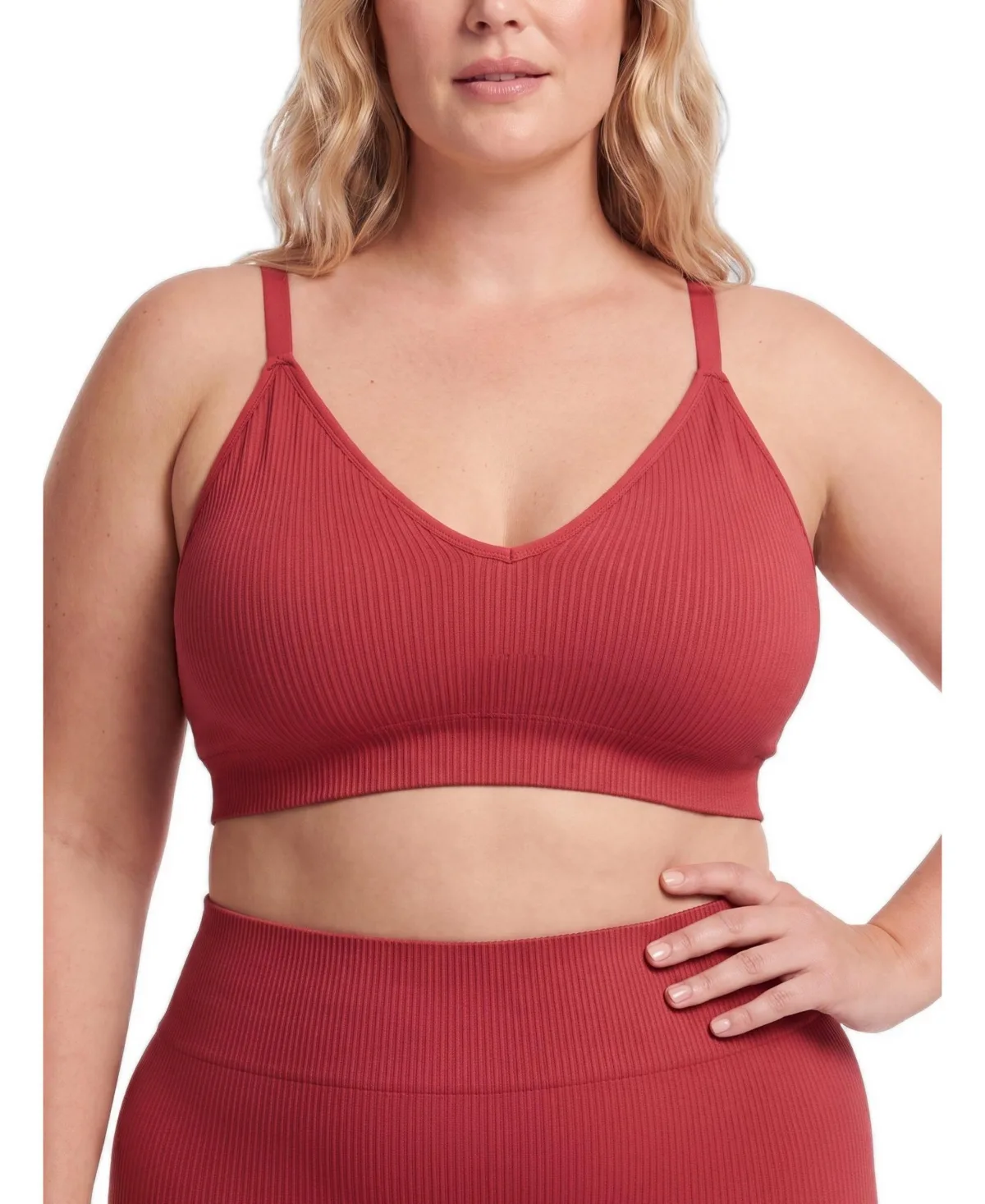 Wireless Seamless V-Neck Bralette by Torrid