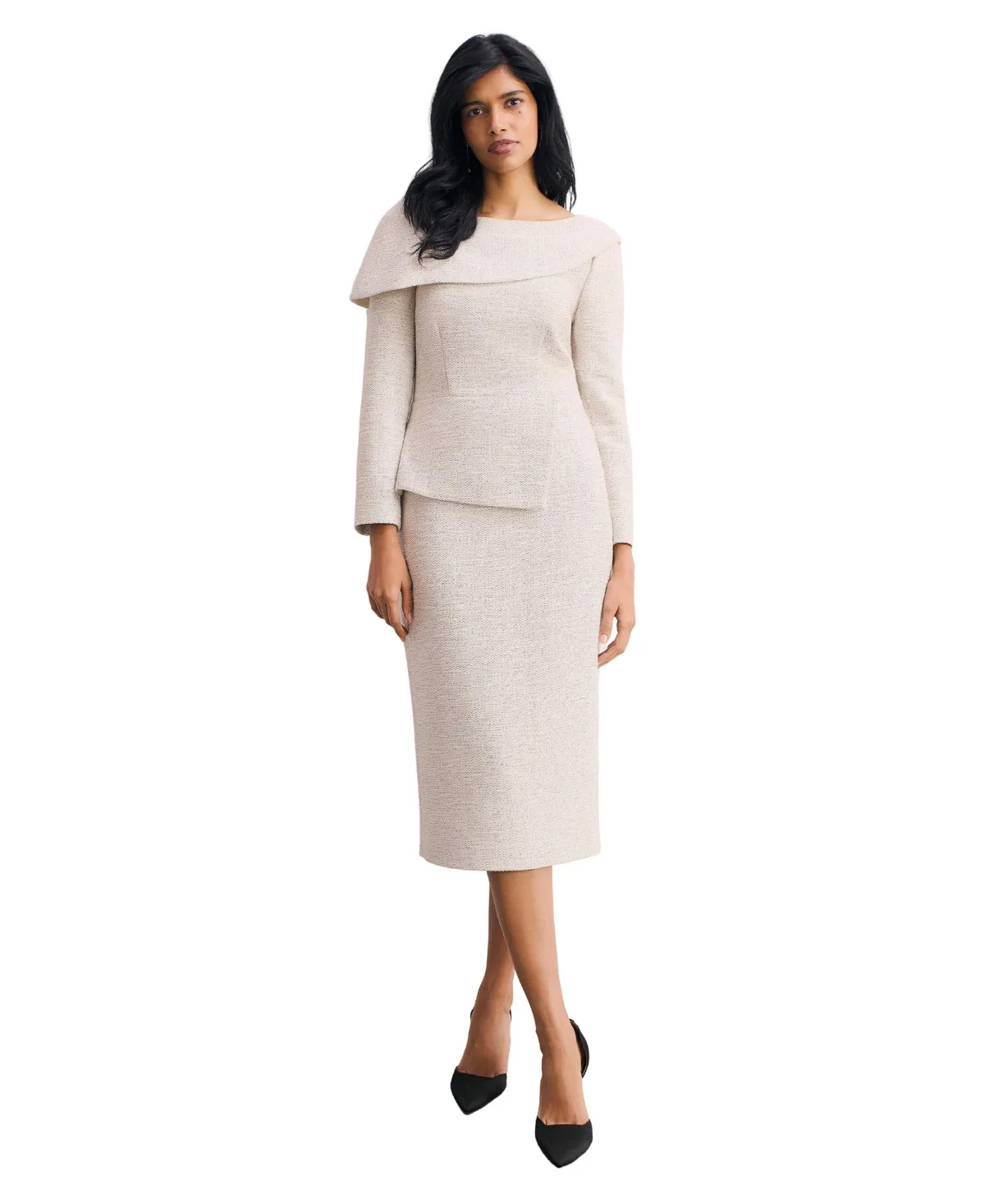 Palmerston Tweed Dress by The Fold