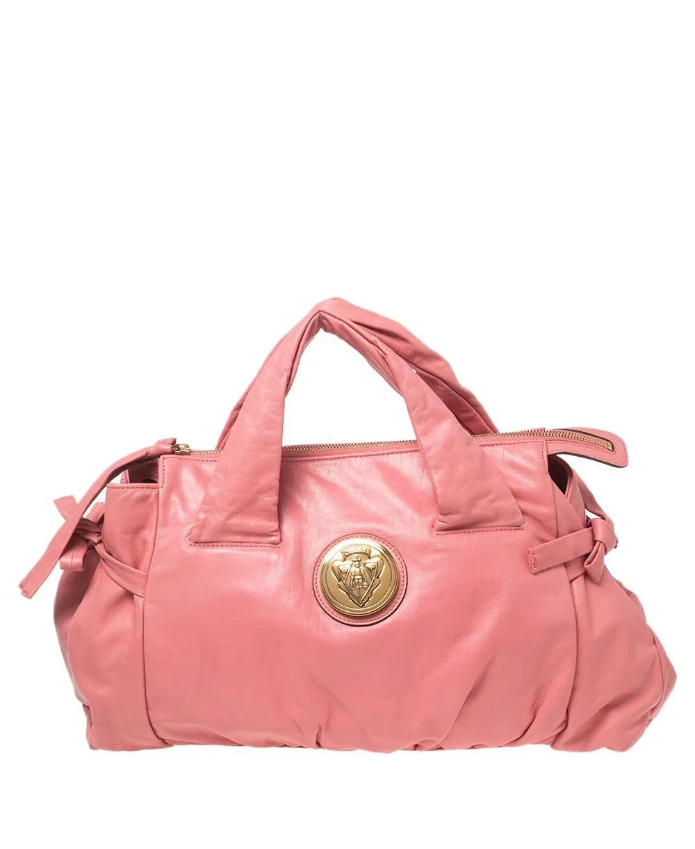 Pre-Owned Leather Satchel by Gucci