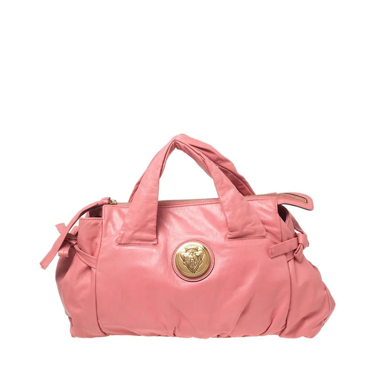 Pre-Owned Leather Satchel by Gucci