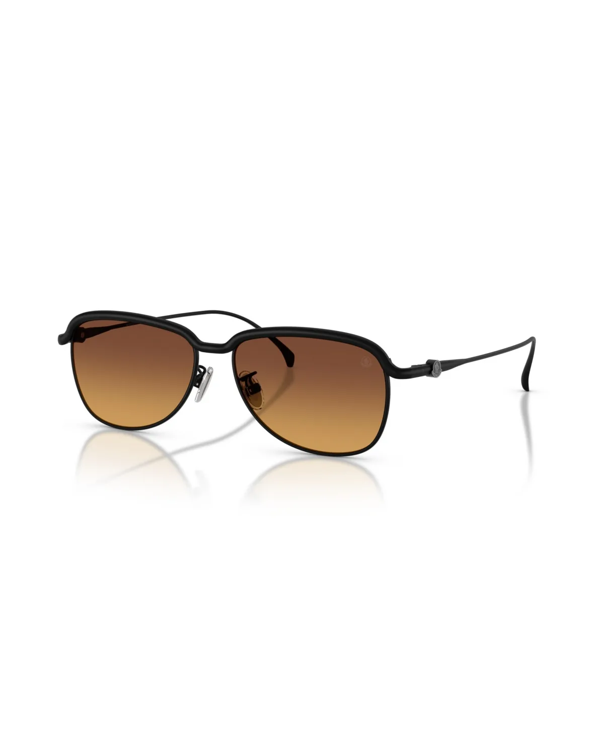 Aviator Titanium-Frame Gradient Sunglasses ME4021TD
