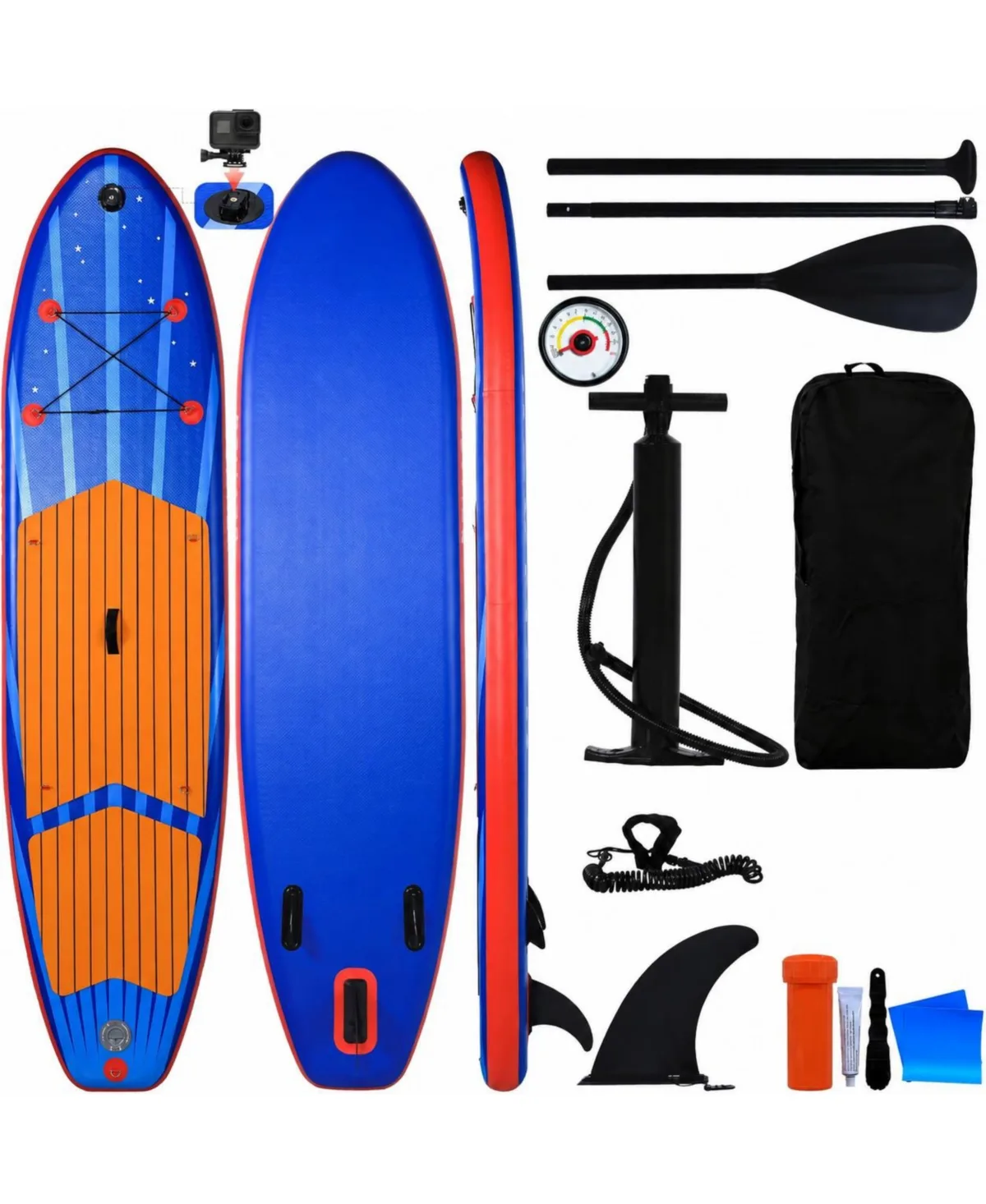 99 Inflatable Stand Up Paddle Board with Accessories All Skill Level Friendly by Furlihong