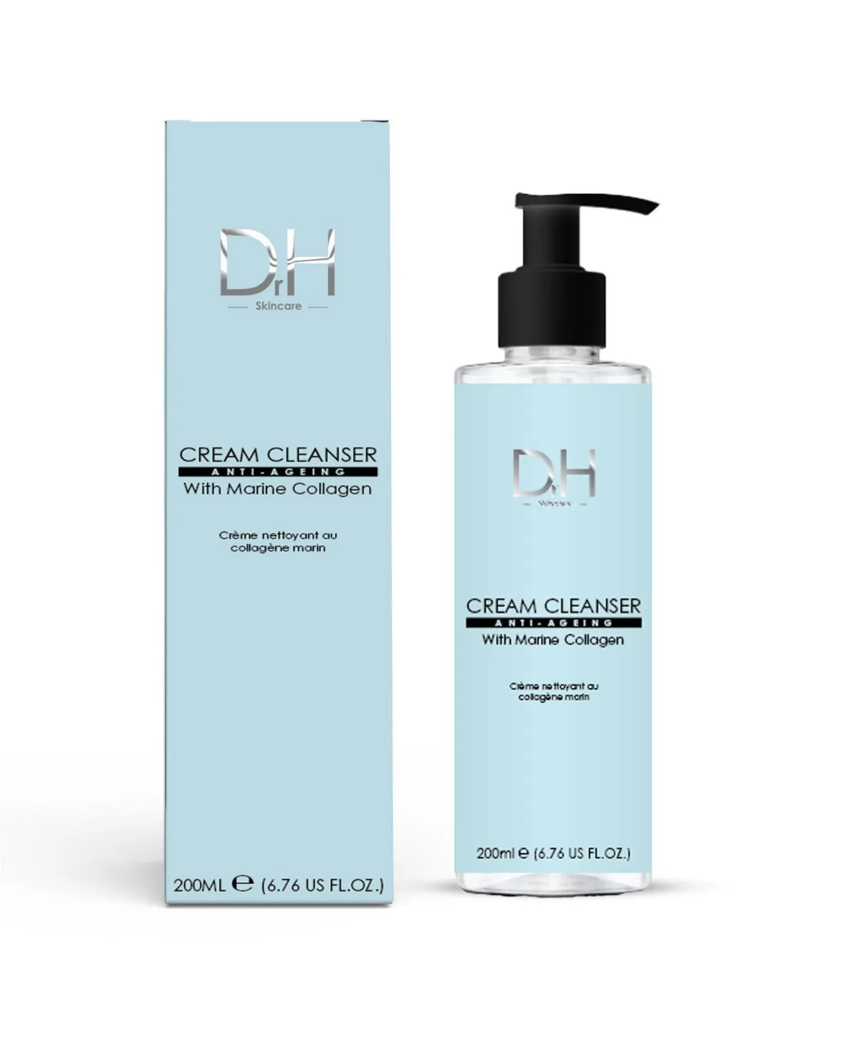 Dr H Anti-Aging Cream Cleanser with Marine Collagen 200ml by Dr H