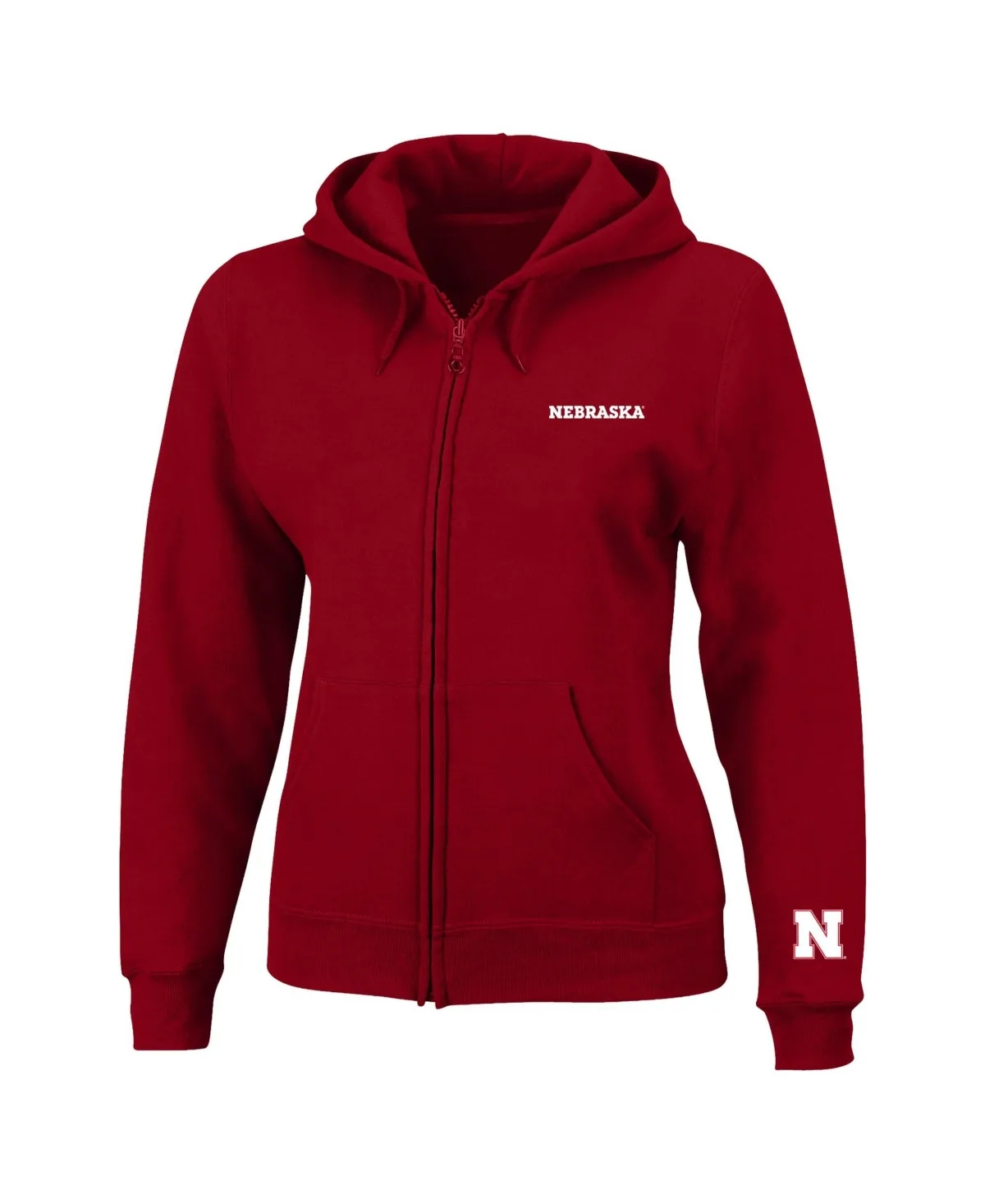 Profile Scarlet Nebraska Huskers Full-Zip Hooded Jacket by Profile