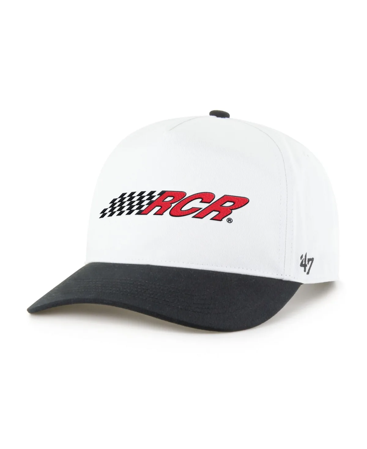 47 Brand White/Black Richard Childress Racing Nascar Two-Tone Team Adjustable Hitch Hat by 47 Brand