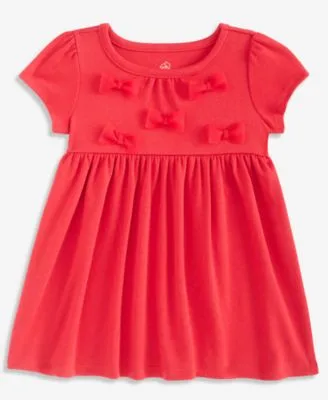 Short Sleeve Bows Dress by First Impressions