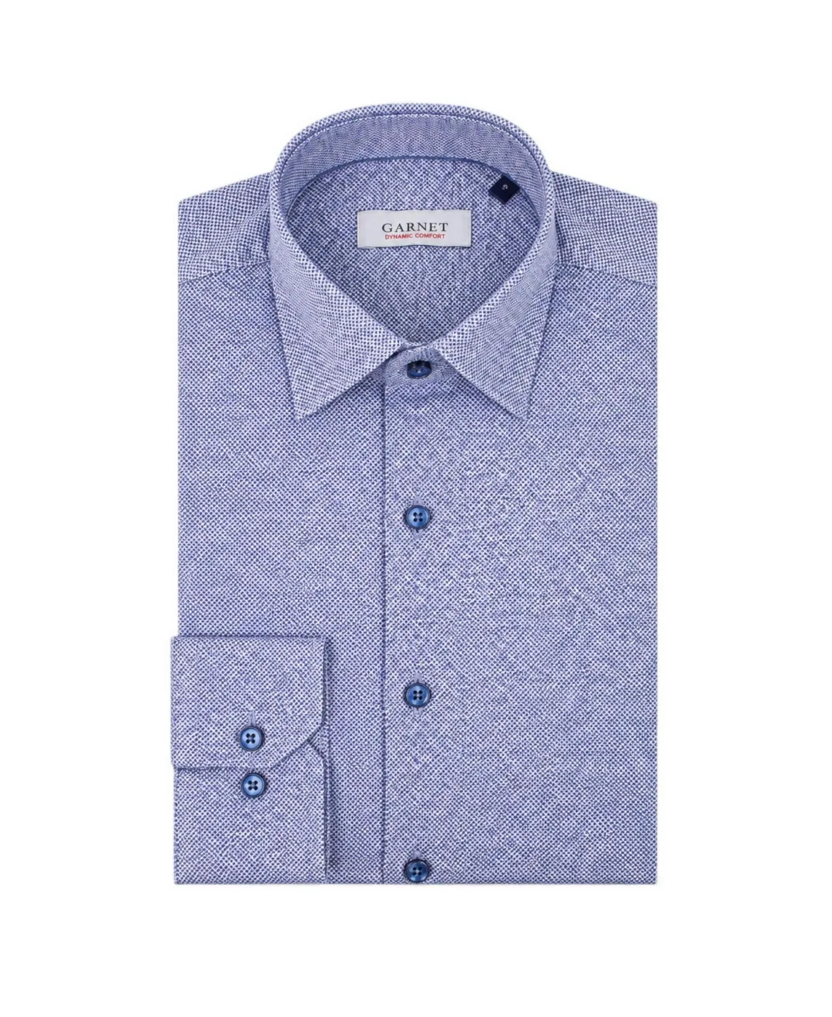 Cotton Square Dress Shirt