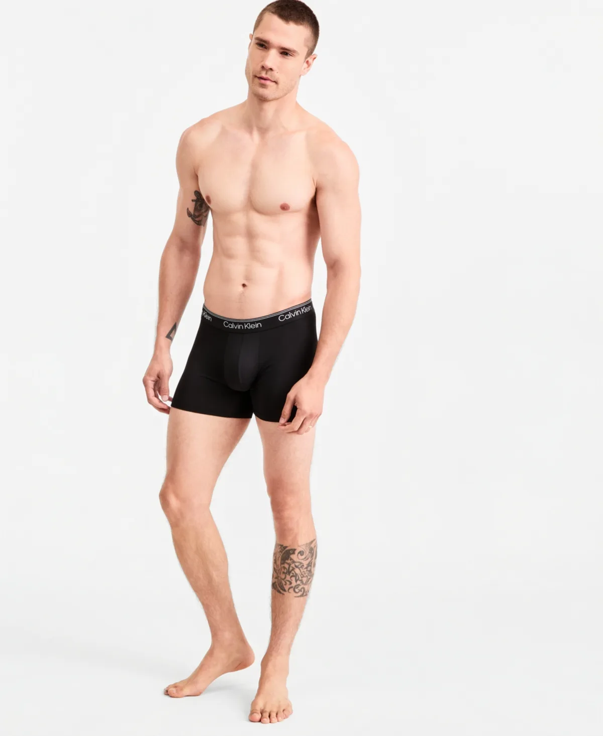 Calvin Klein Icon Stretch Boxer Briefs, Pack of 3 by Calvin Klein