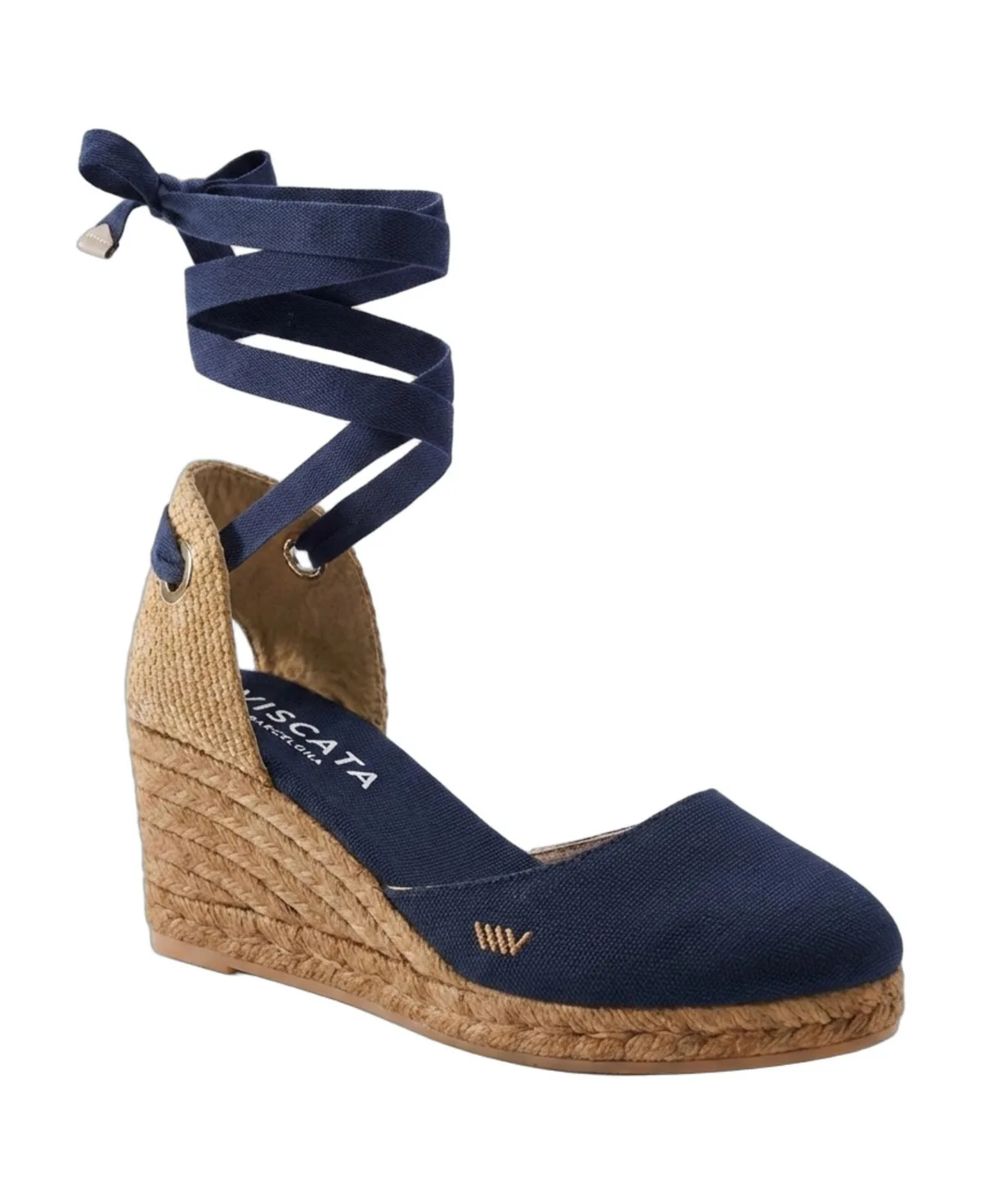 Sagaro Canvas Espadrille Wedges by Viscata