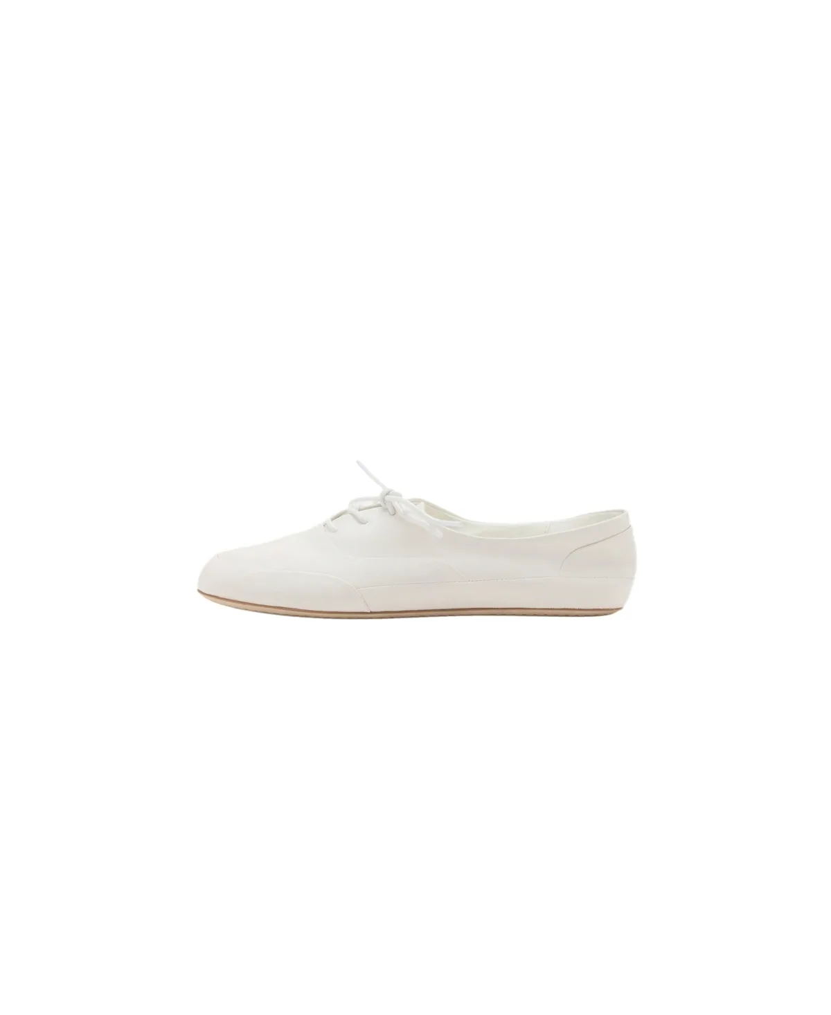 Selection Godo Lace-Up Leather Sneakers by Mango