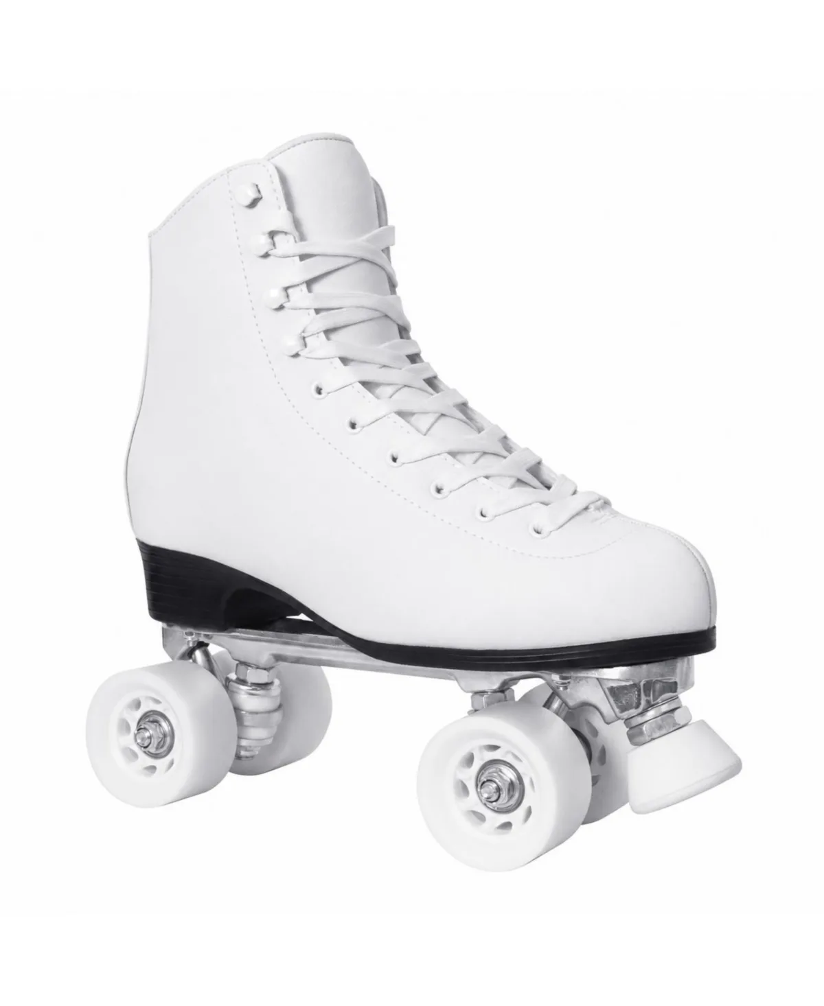 Quad Roller Skates Aluminum Frame High Top Pu Wheels Adjustable Brake by Magicorange
