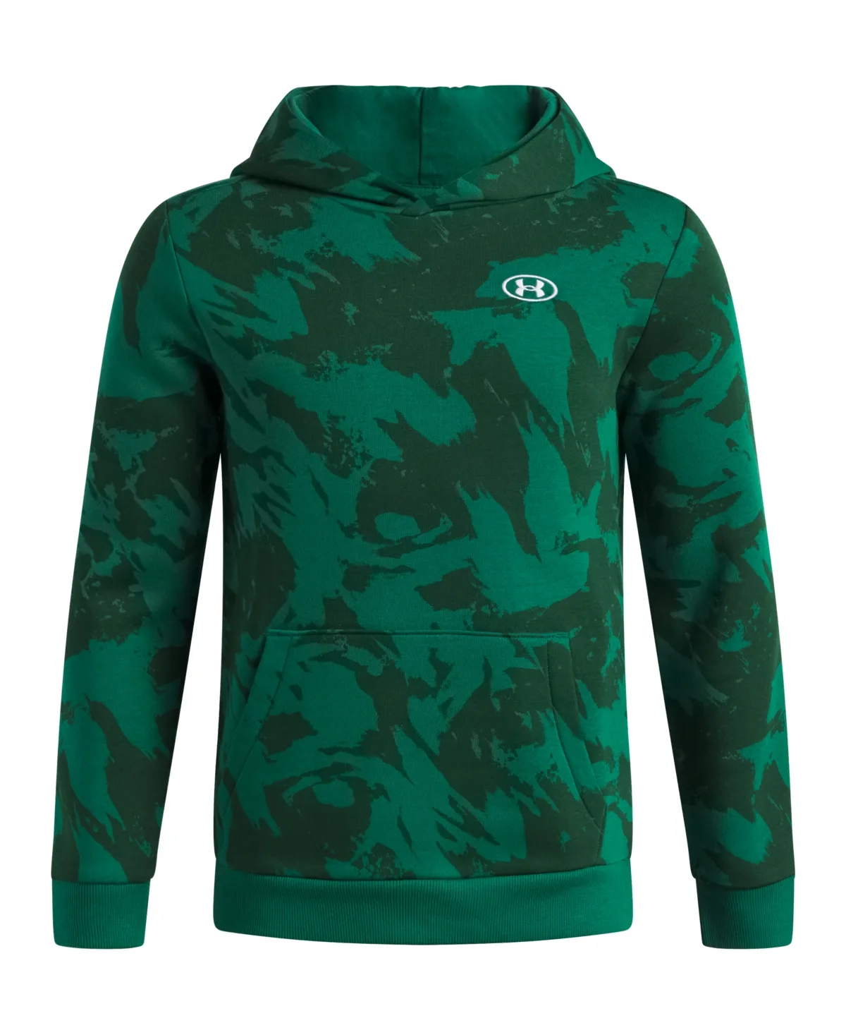 Rival Fleece Printed Hoodie by Under Armour