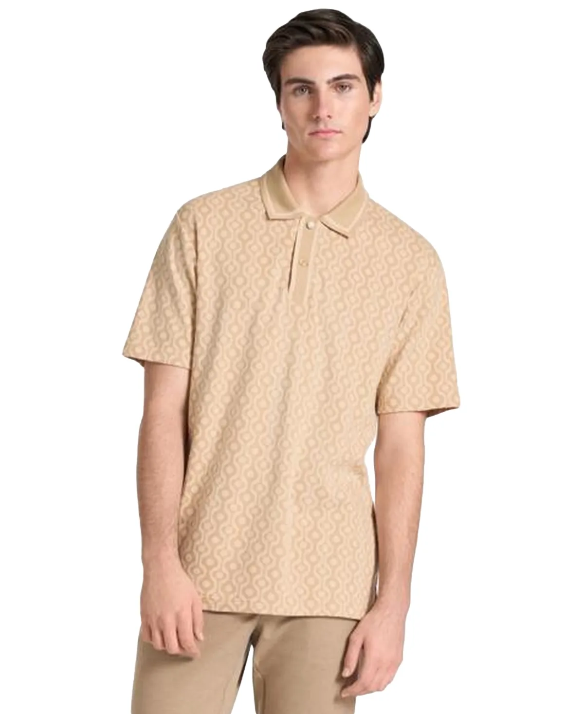 Ted by Ted Baker Fulham Jacquard Classic-Fit Polo Shirt by Ted Baker