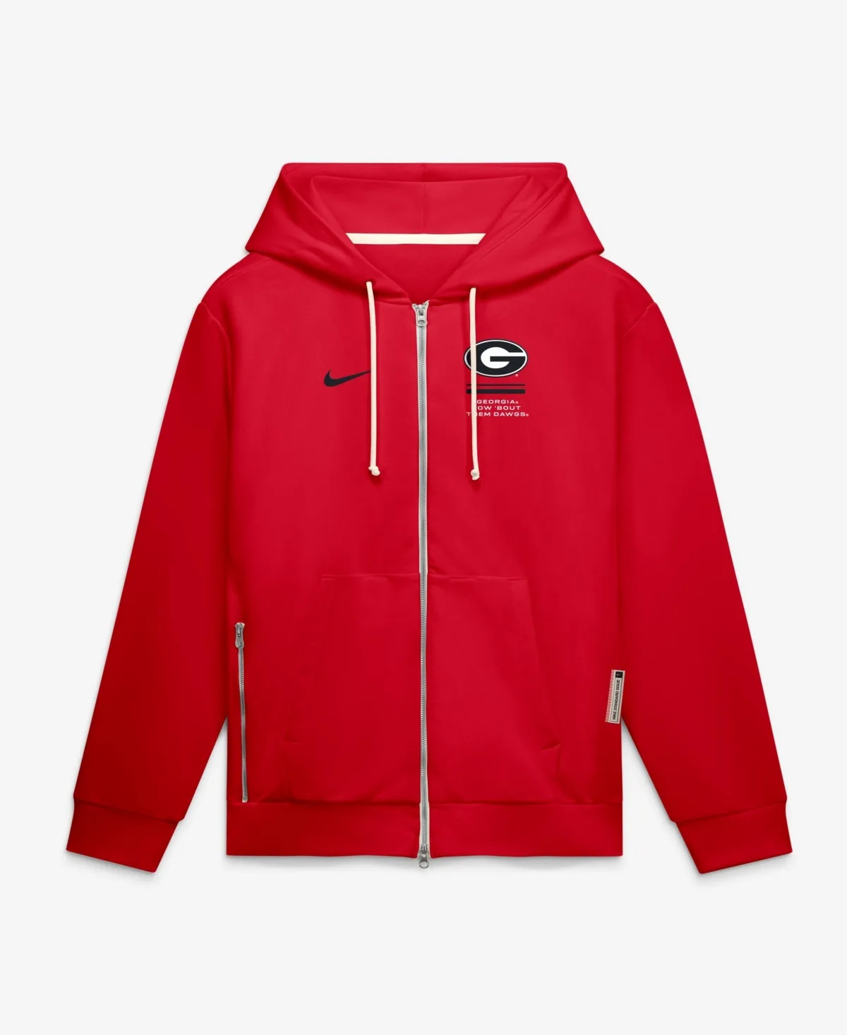 Georgia Bulldogs 2026 Sideline Standard Issue Fleece Full-Zip Hoodie