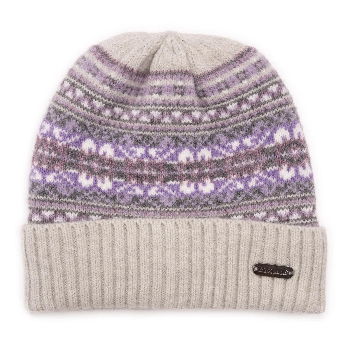 Patterned Eyelash Hat by MUK LUKS