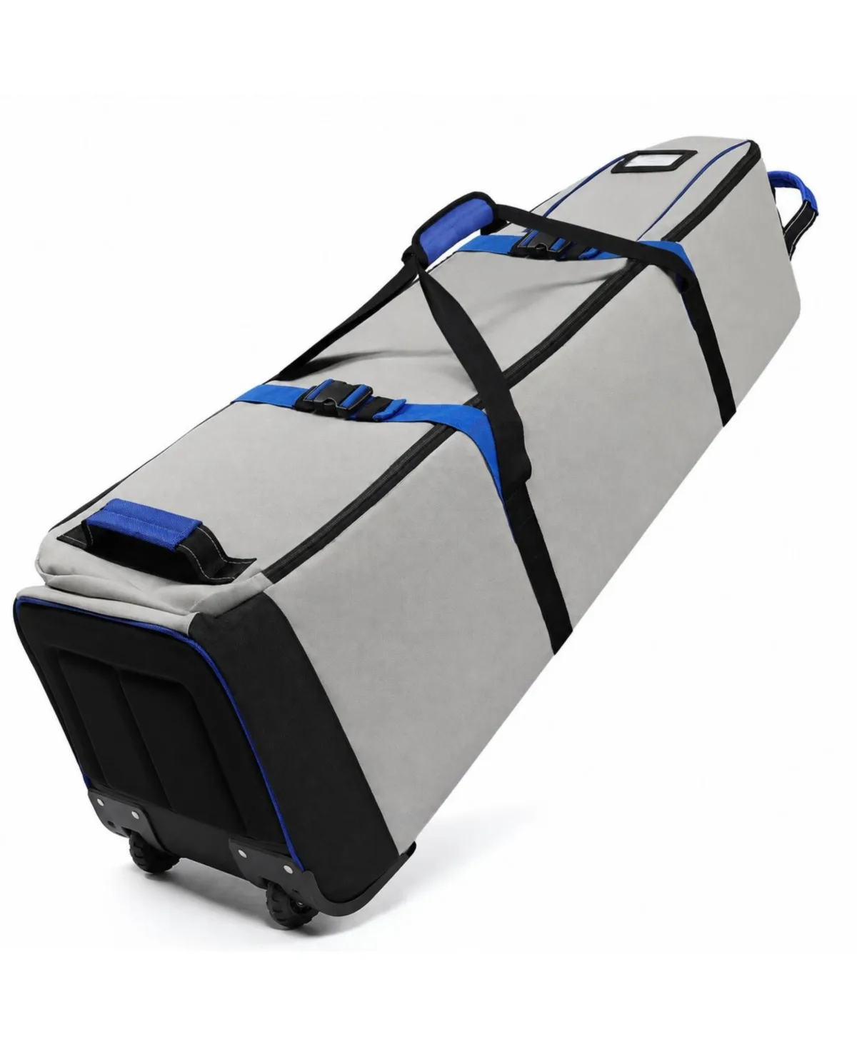 Wheeled Golf Travel Bag Full Open Club Carrier with Padded Protection and Carrying Handles by Sportneer