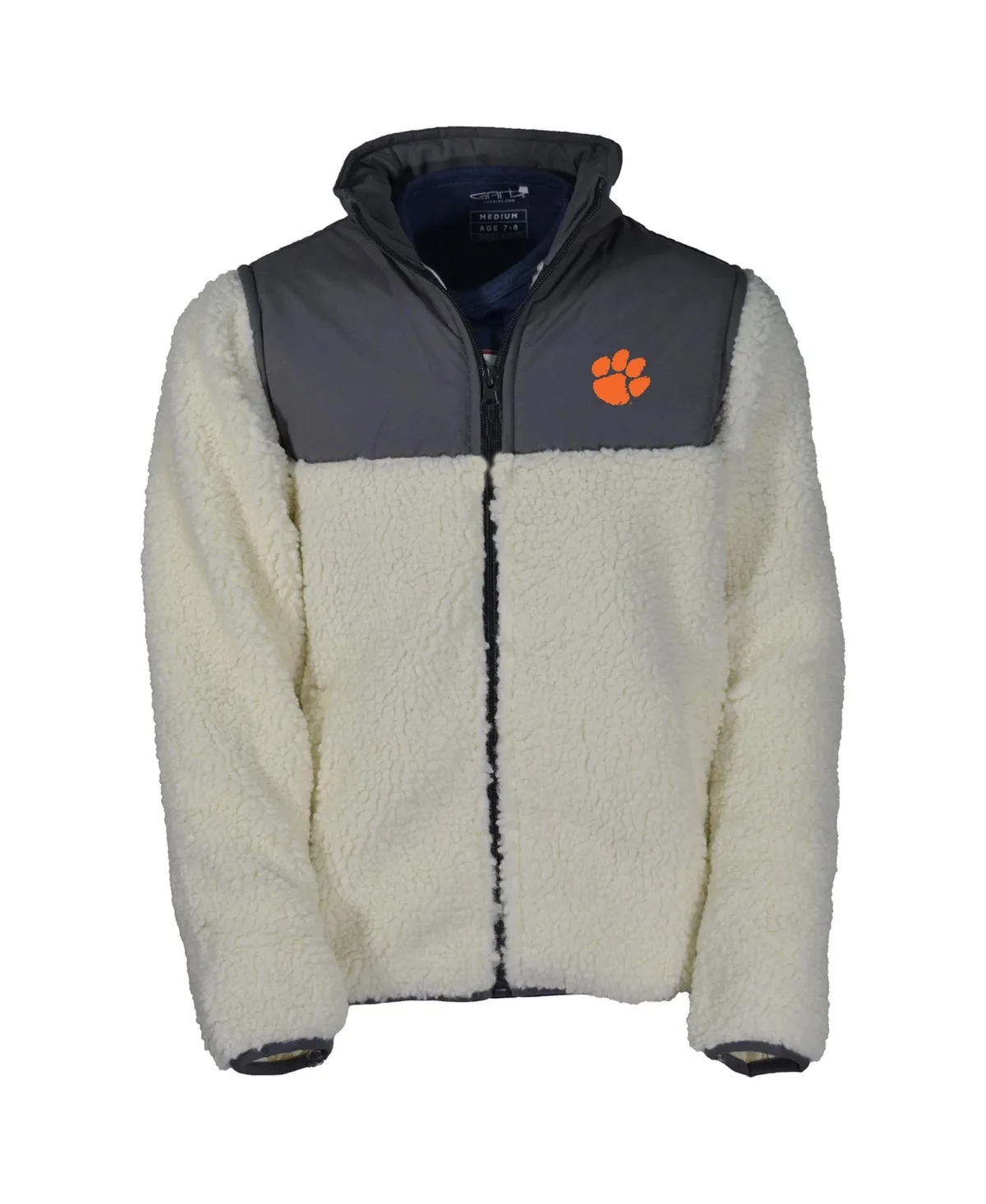 Garb Clemson Tigers Teddy Sherpa Jacket by Garb
