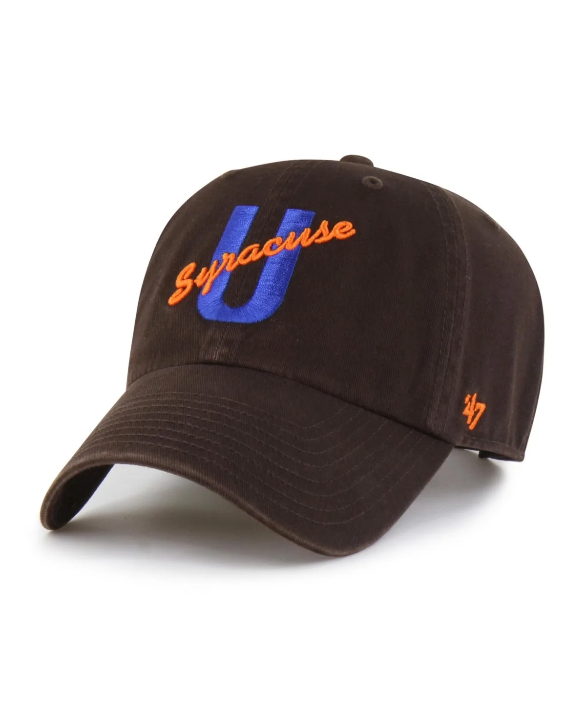 Syracuse Orange Clean Up Adjustable Hat by 47 Brand