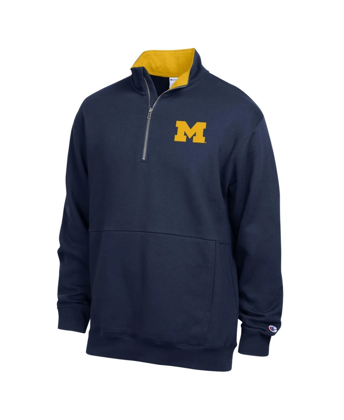 Michigan Wolverines Fleece Quarter-Zip Pullover